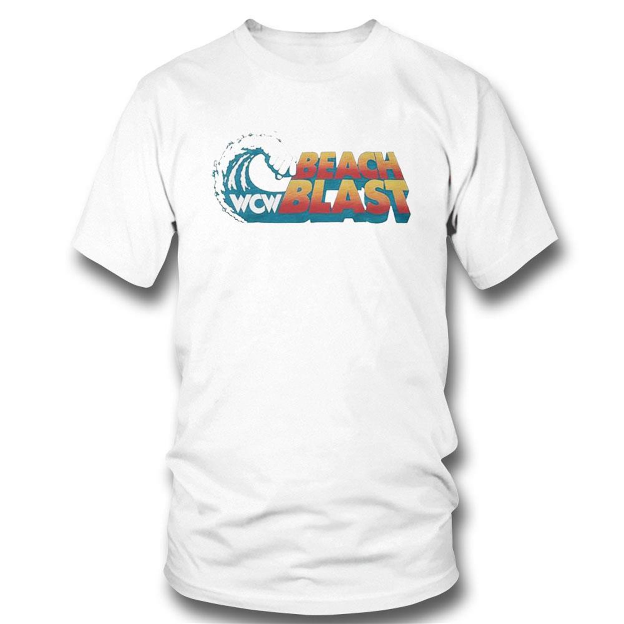 Official Wcw Beach Blast T-shirt