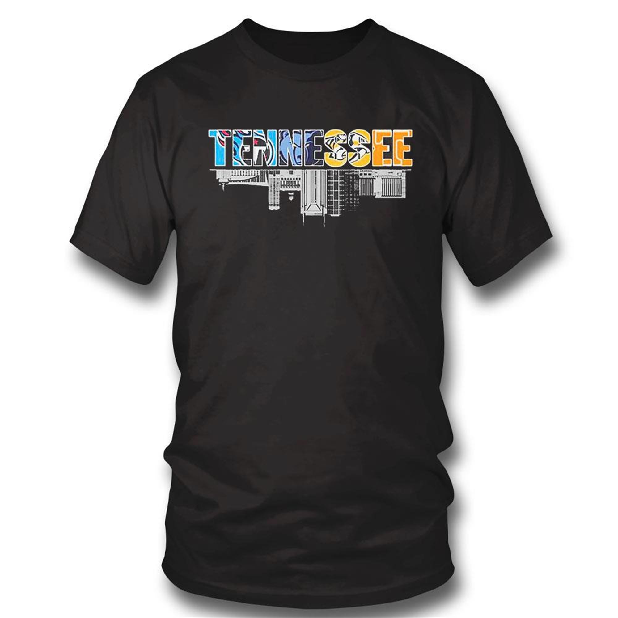 Tennessee Skyline Sports Teams T-shirt Hoodie