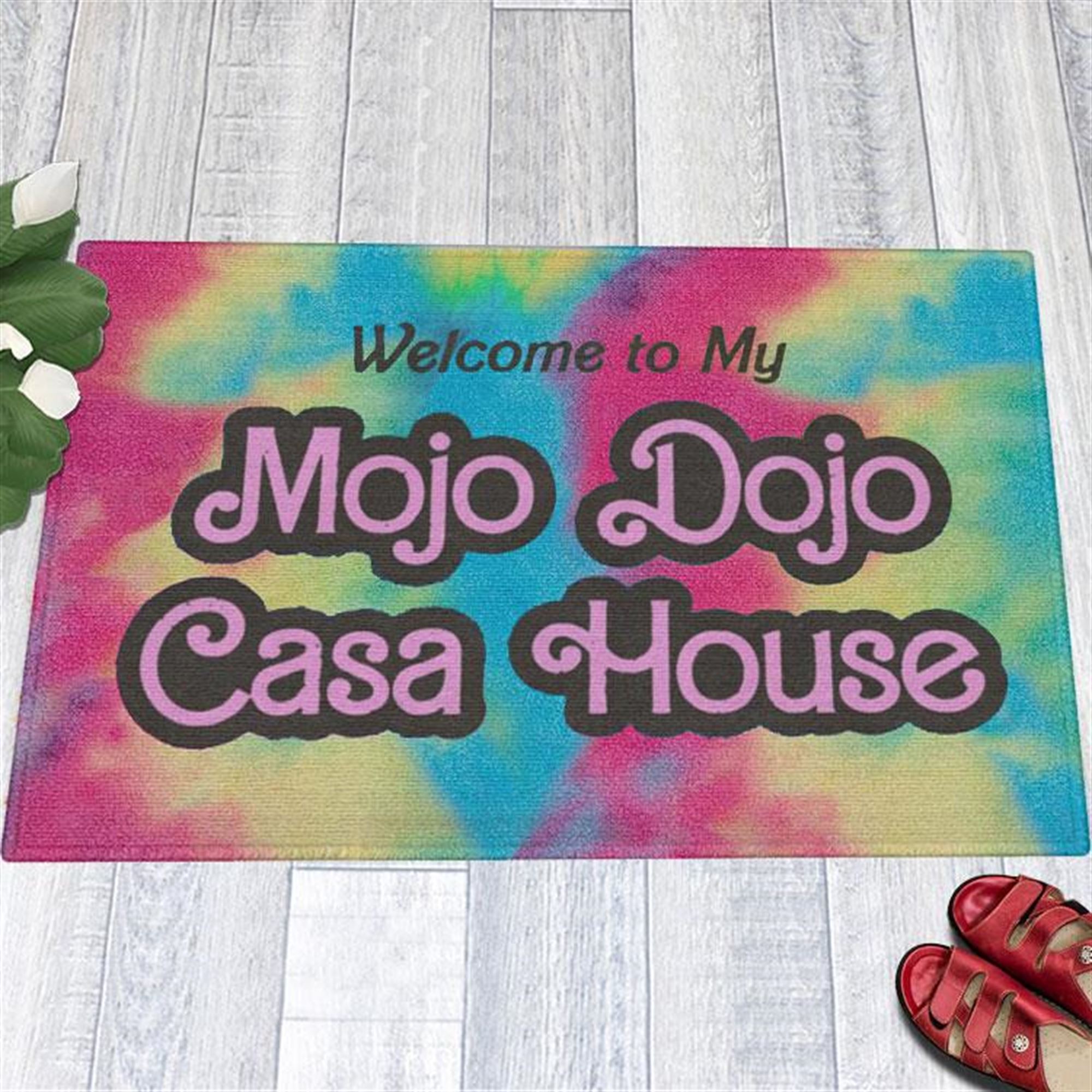 Kenough Welcome To My Mojo Dojo Casa House Doormat Where Everyone Is Kenough