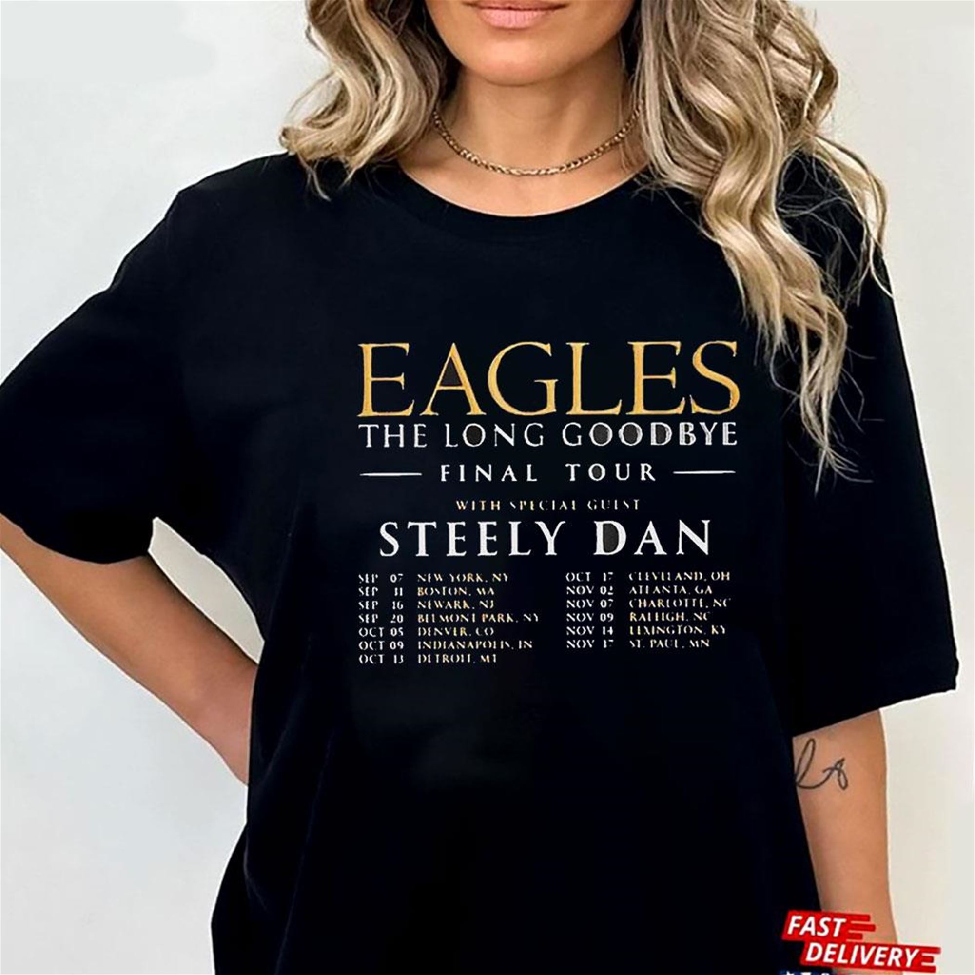 Eagles Shirt The Long Goodbye Tour 2023 - High-Quality Printed Brand