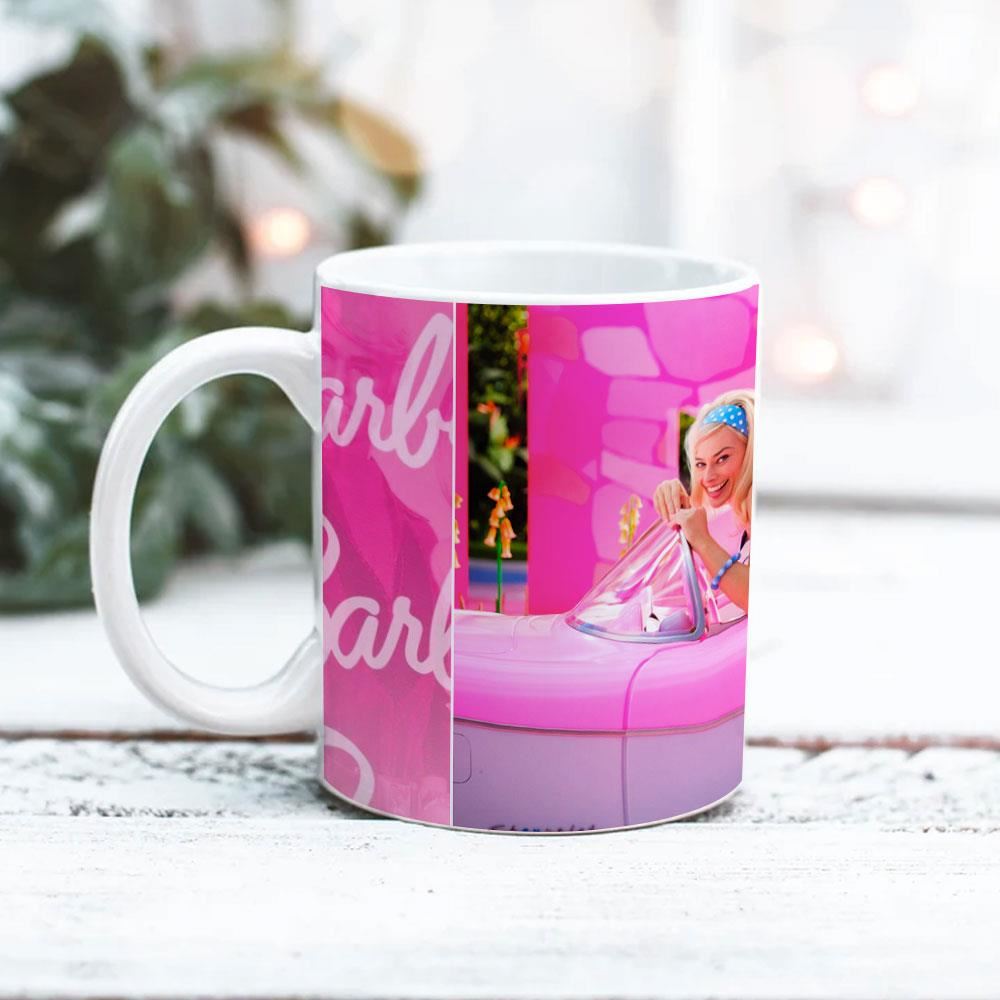Barbie In A Car Barbie Movie Mug Custom Mugs