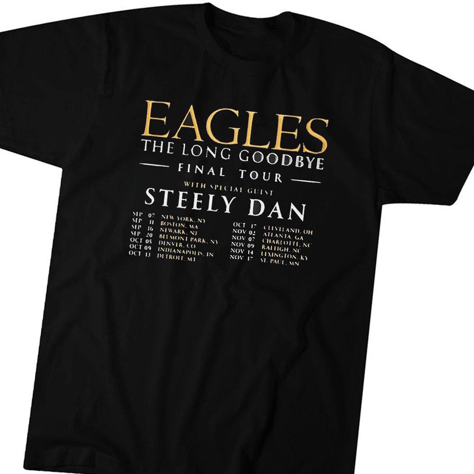 Eagles Band Tour 2023 The Long Goodbye With Special Guest Steely Dan T-shirt Hoodie