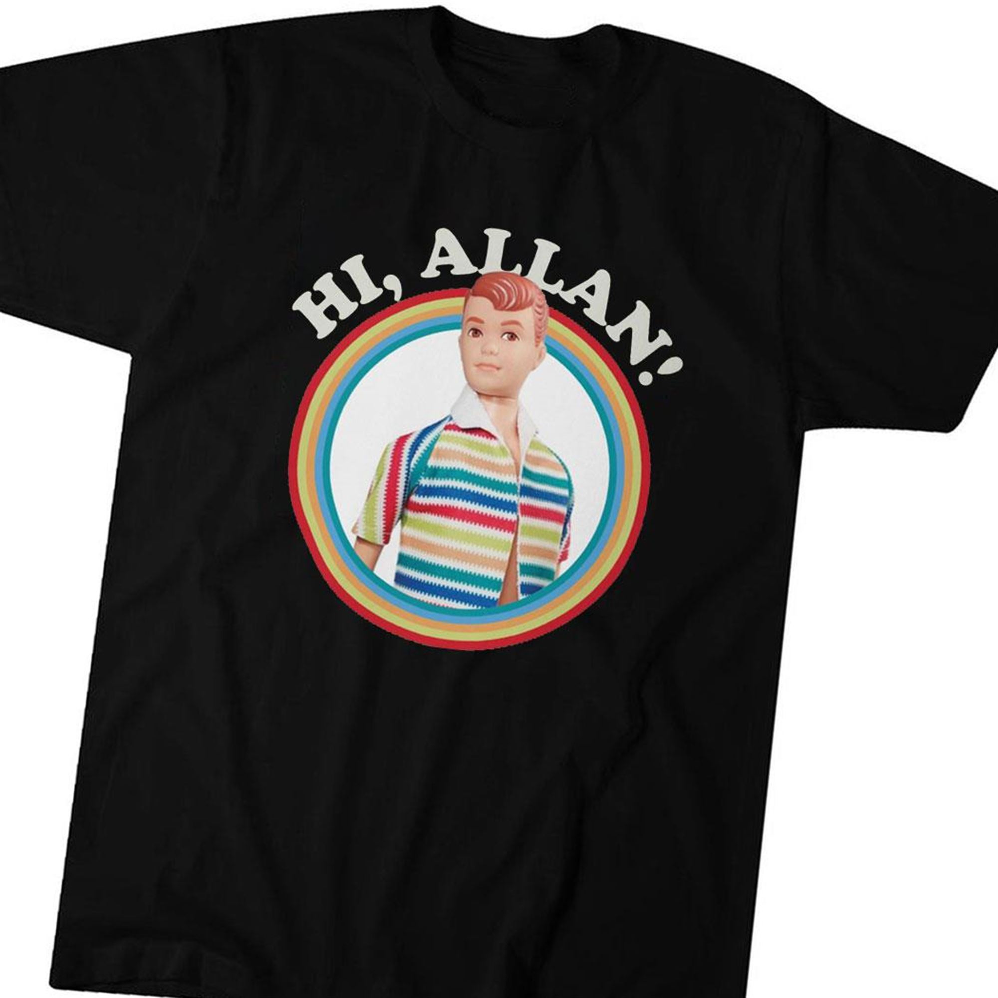 Barbie the Movie - Hi Allan - Men's Short Sleeve Graphic T- Shirt