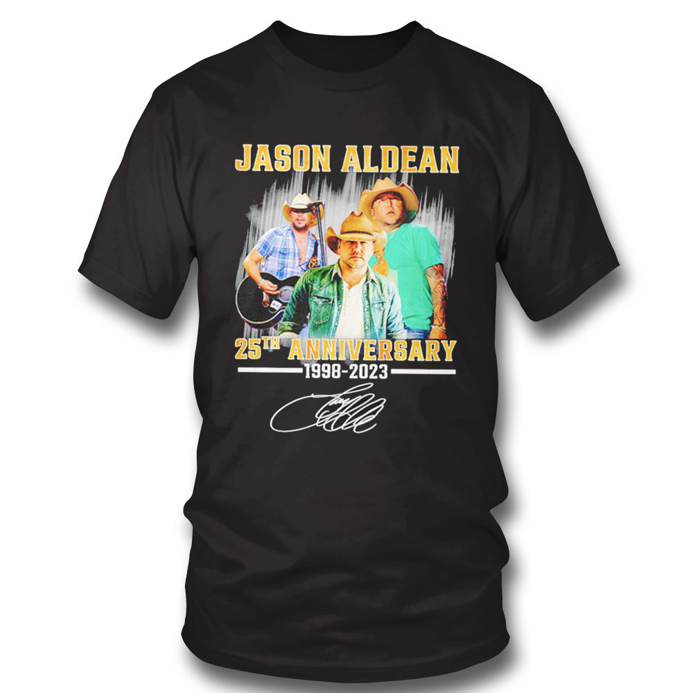 Jason Aldean 25th Anniversary 1998-2023 Signature Shirt