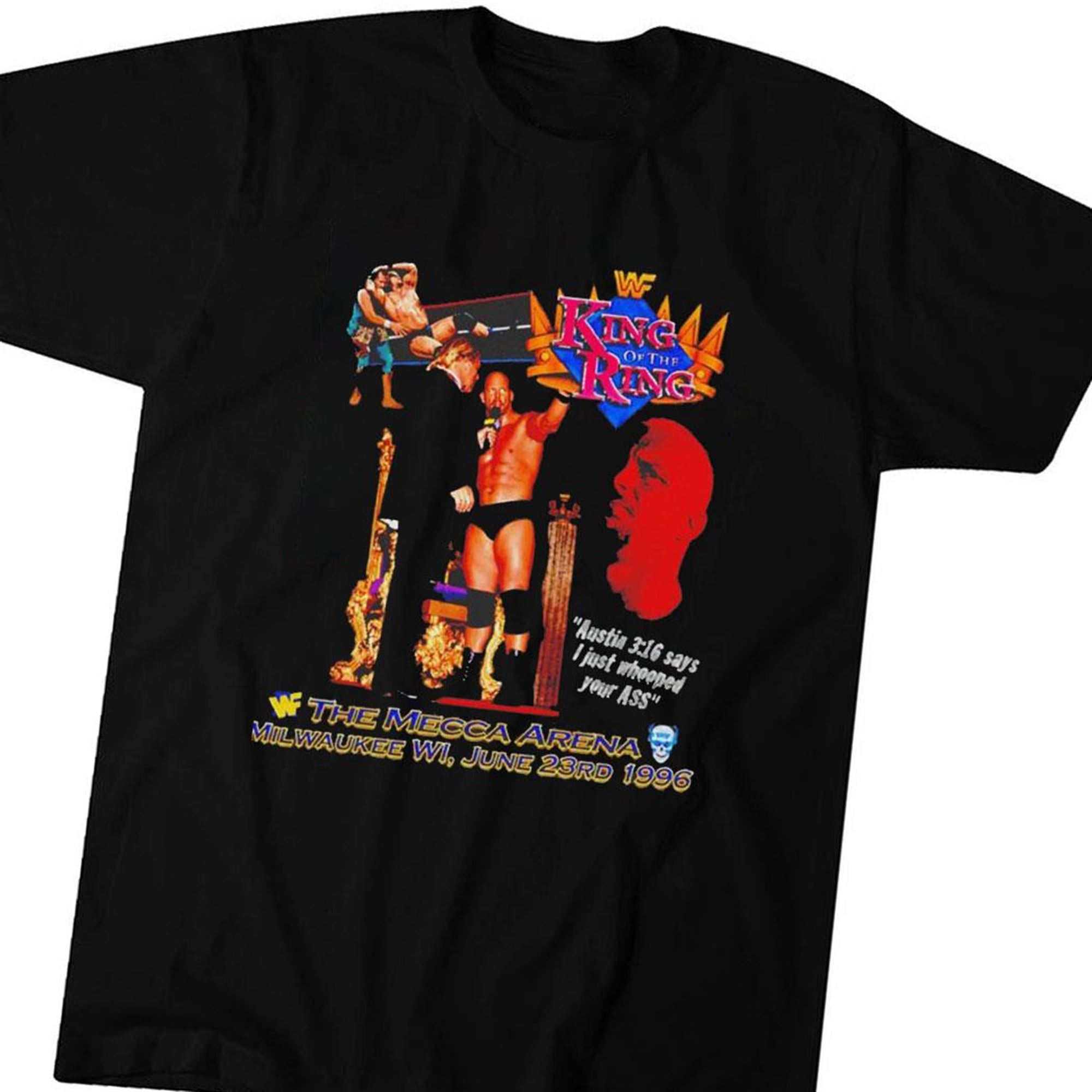 King Austin King Of The Ring The Mecca Arena Shirt T-shirt