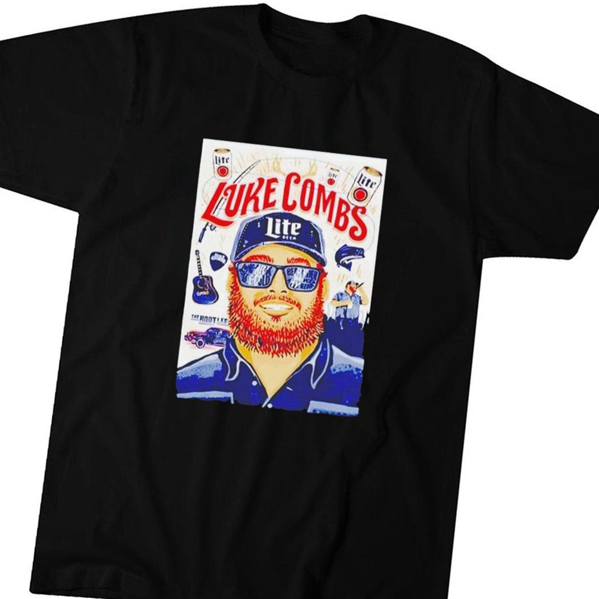 Luke Combs Beer Lite T-shirt
