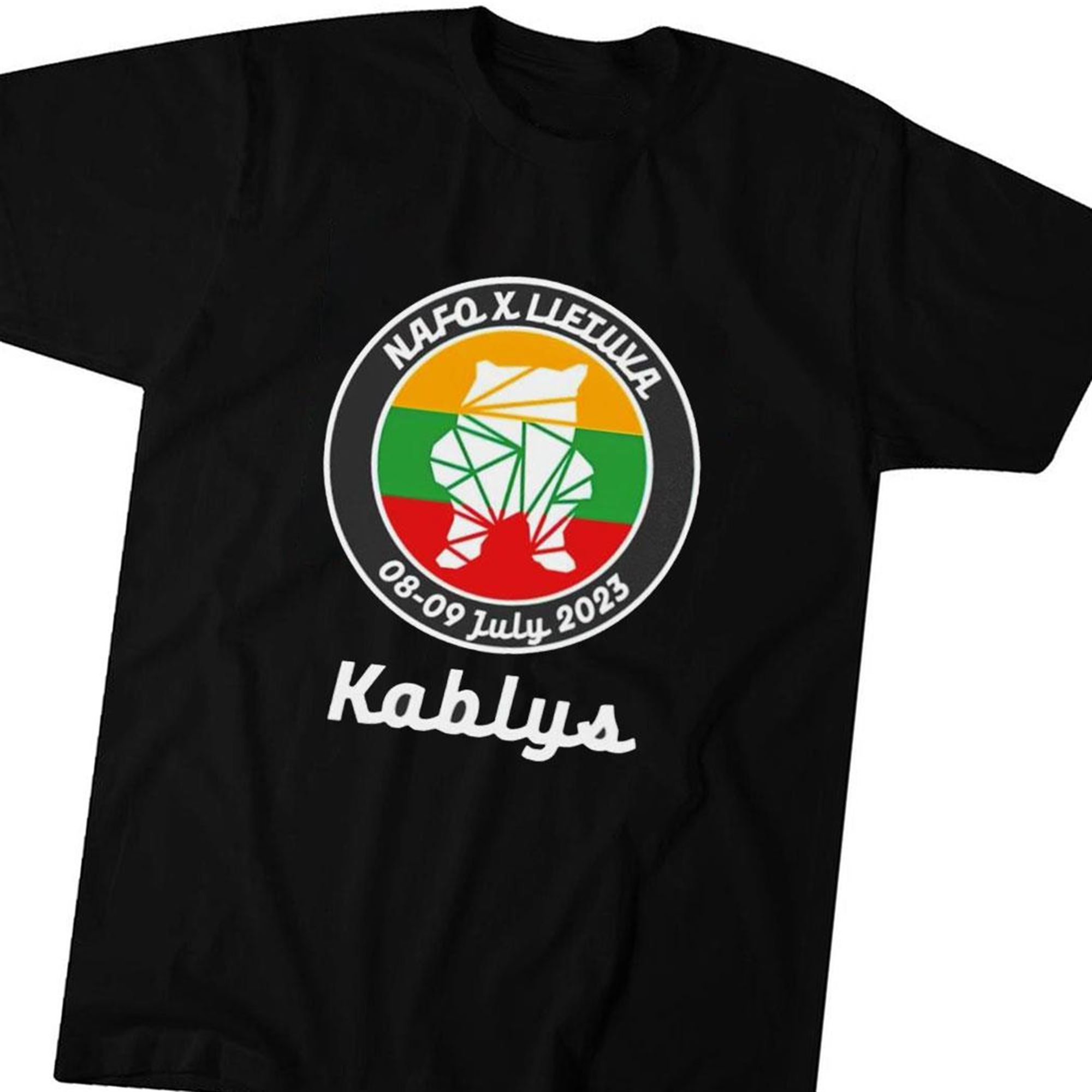 Nafo Lletuva 08 09 July 2023 Kablys T-shirt