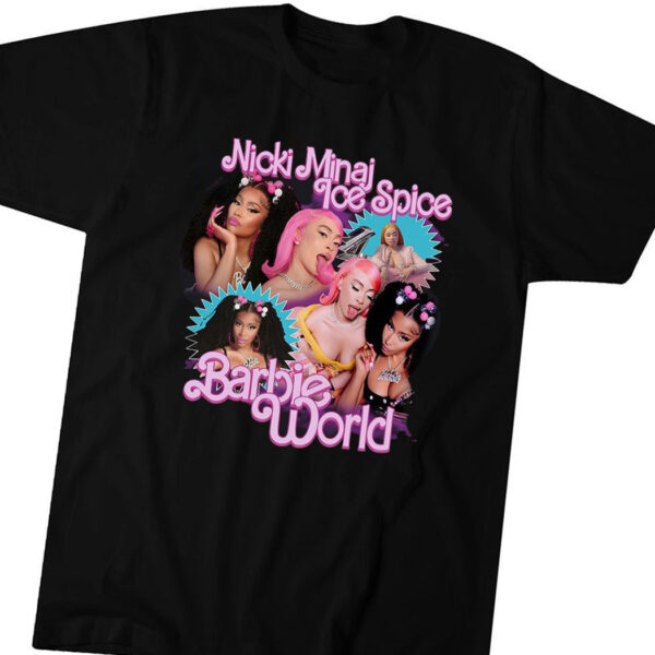 Nicki Minaj X Ice Spice Barbie World T-shirt