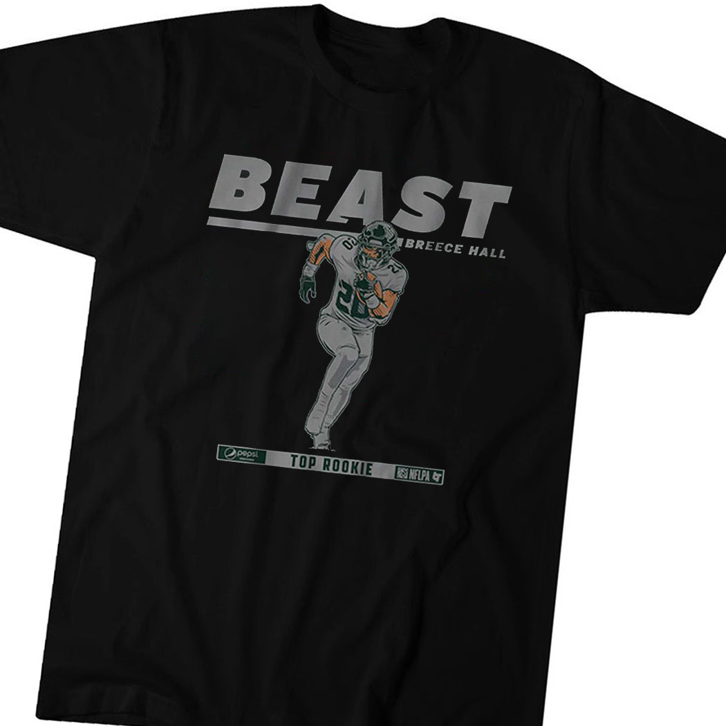 Breece Hall Beast Pepsi Top Rookie Shirt