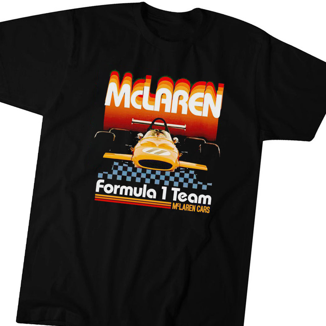 Official Mclaren Car F1team 70s Shirt