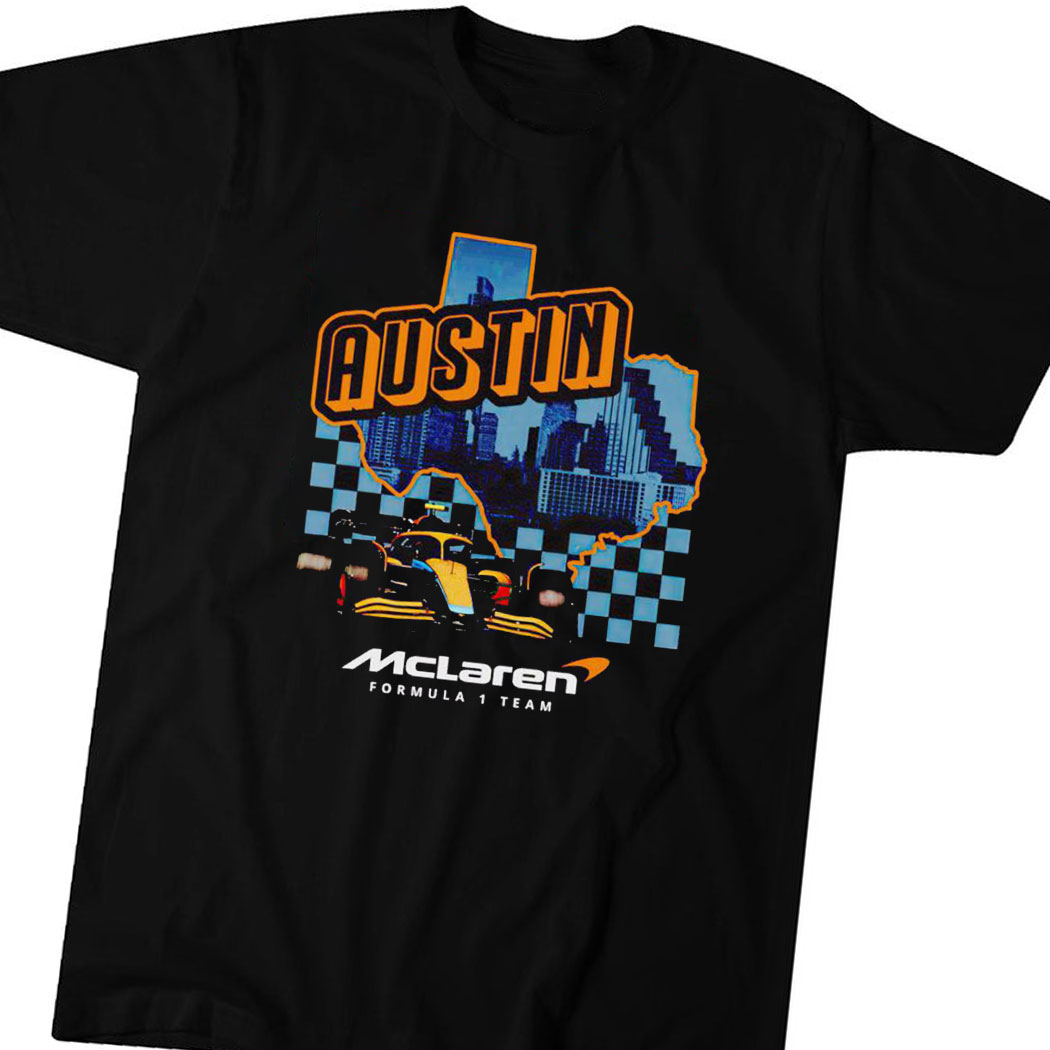 Official Mclaren F1 Team The Circuit Austin Shirt