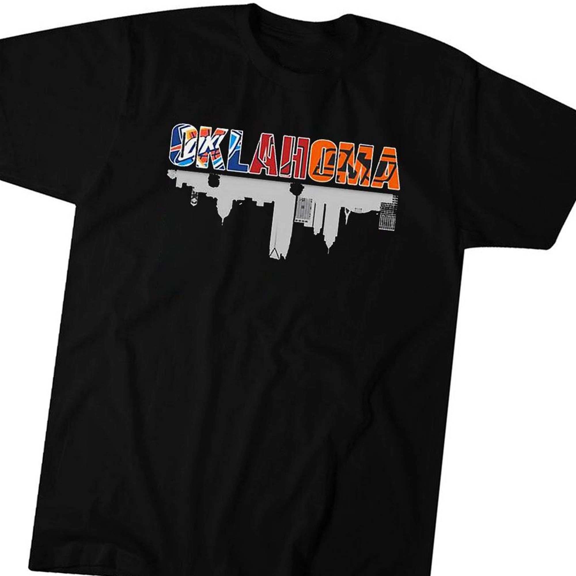 Oklahoma Skyline Sports Teams T-shirt Hoodie