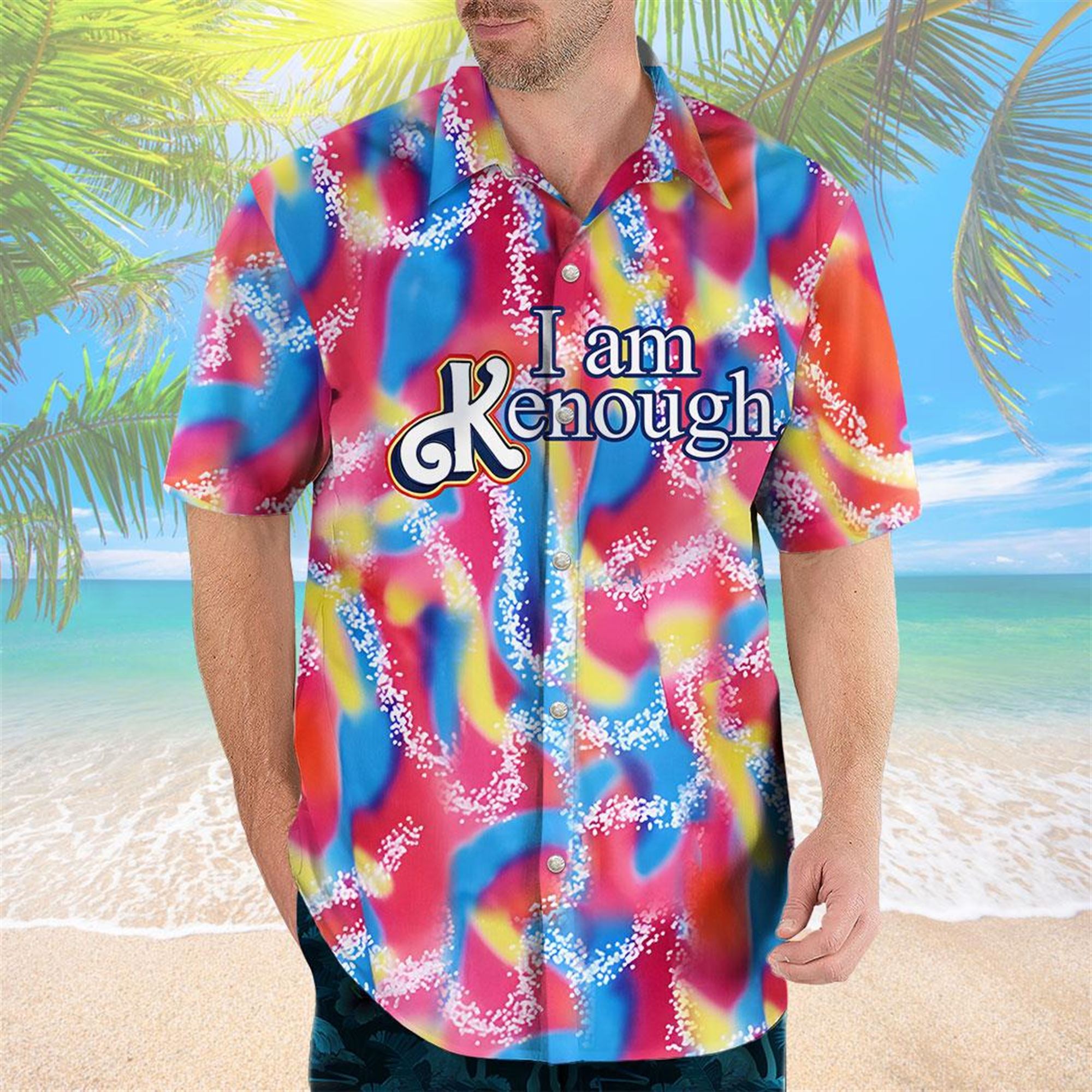 https://newagetee.com/wp-content/uploads/2023/07/5-barbie-i-am-kenough-ken-ryan-gosling-rainbow-hawaiian-shirt.jpg