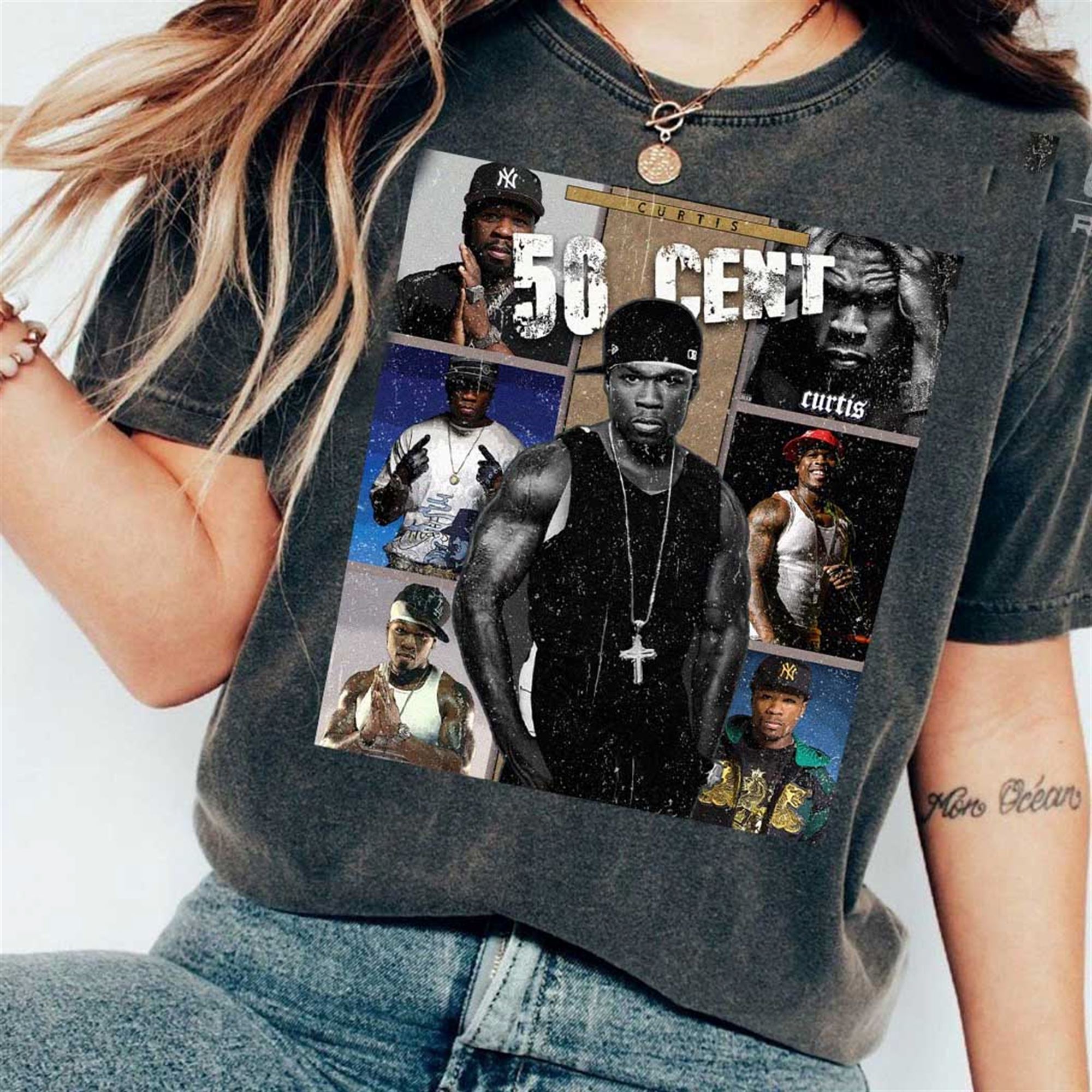 50 Cent T-shirt Album Curtis Rap Hiphop Shirt