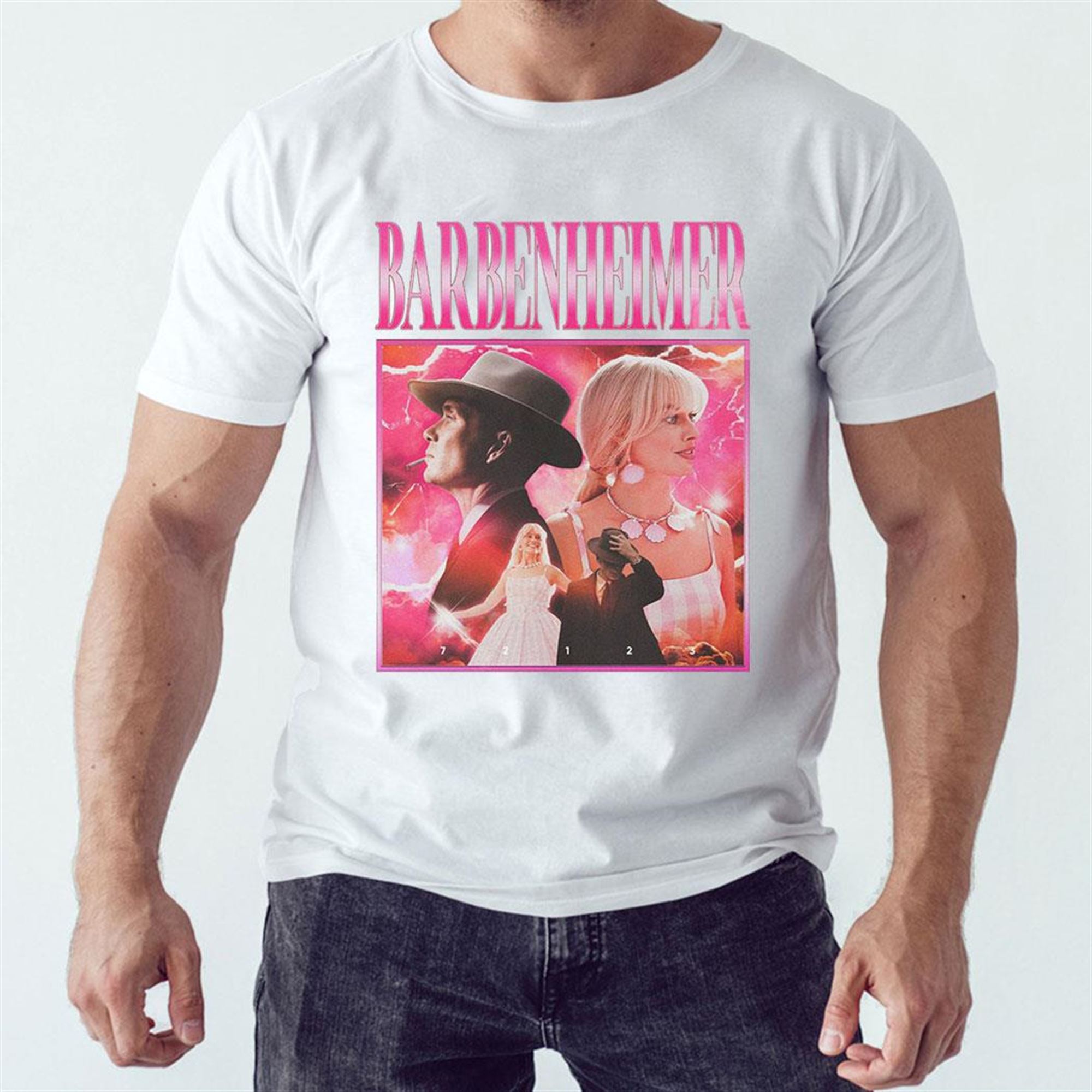 Barbenheimer Barbie Oppenheimer Is Margot Robbie T Shirt