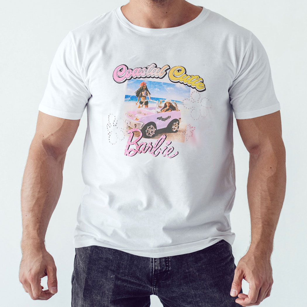 Coastal Cute Barbie Graphic Tee Shirt