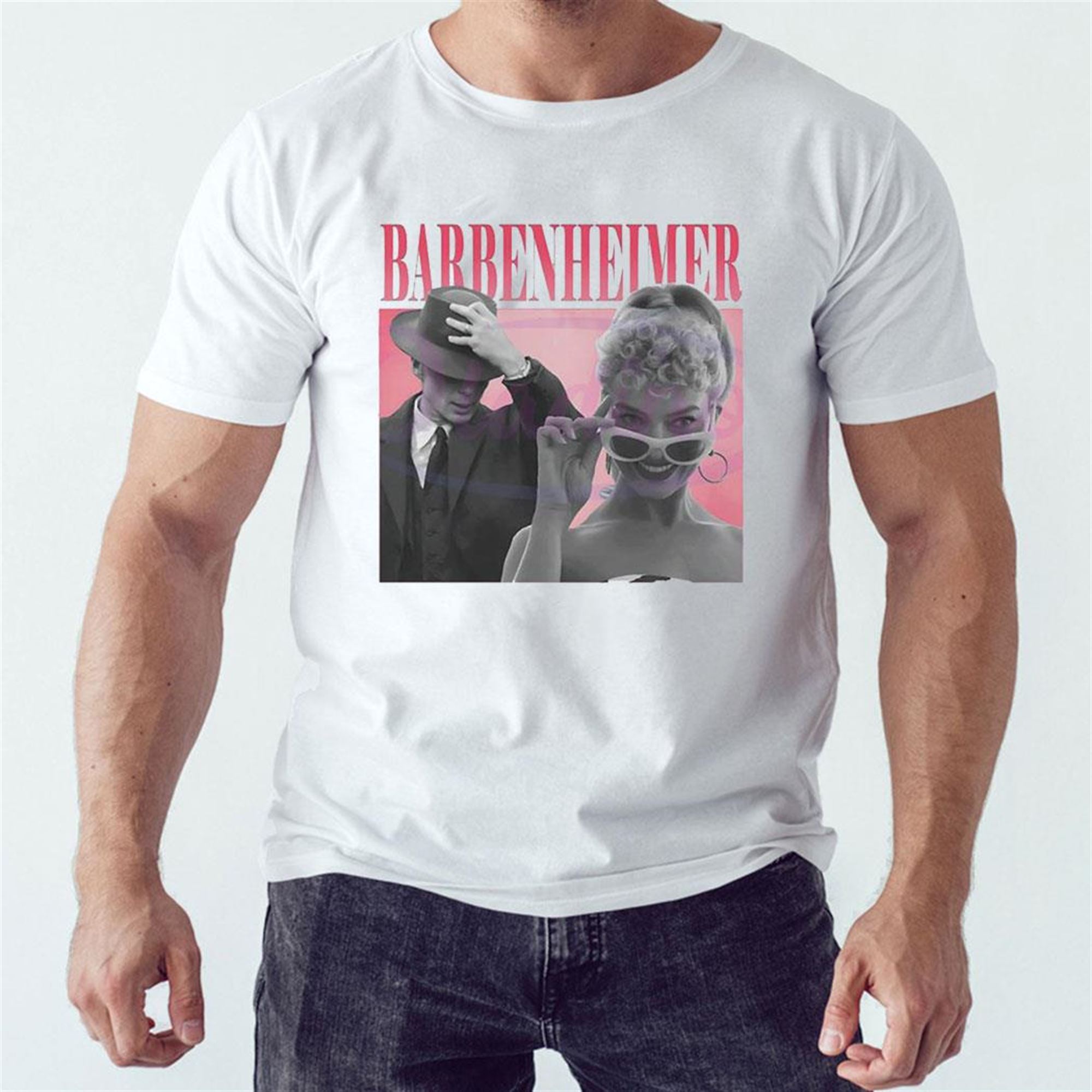 Official Barbenheimer Vintage 90s Barbie Movie Shirt