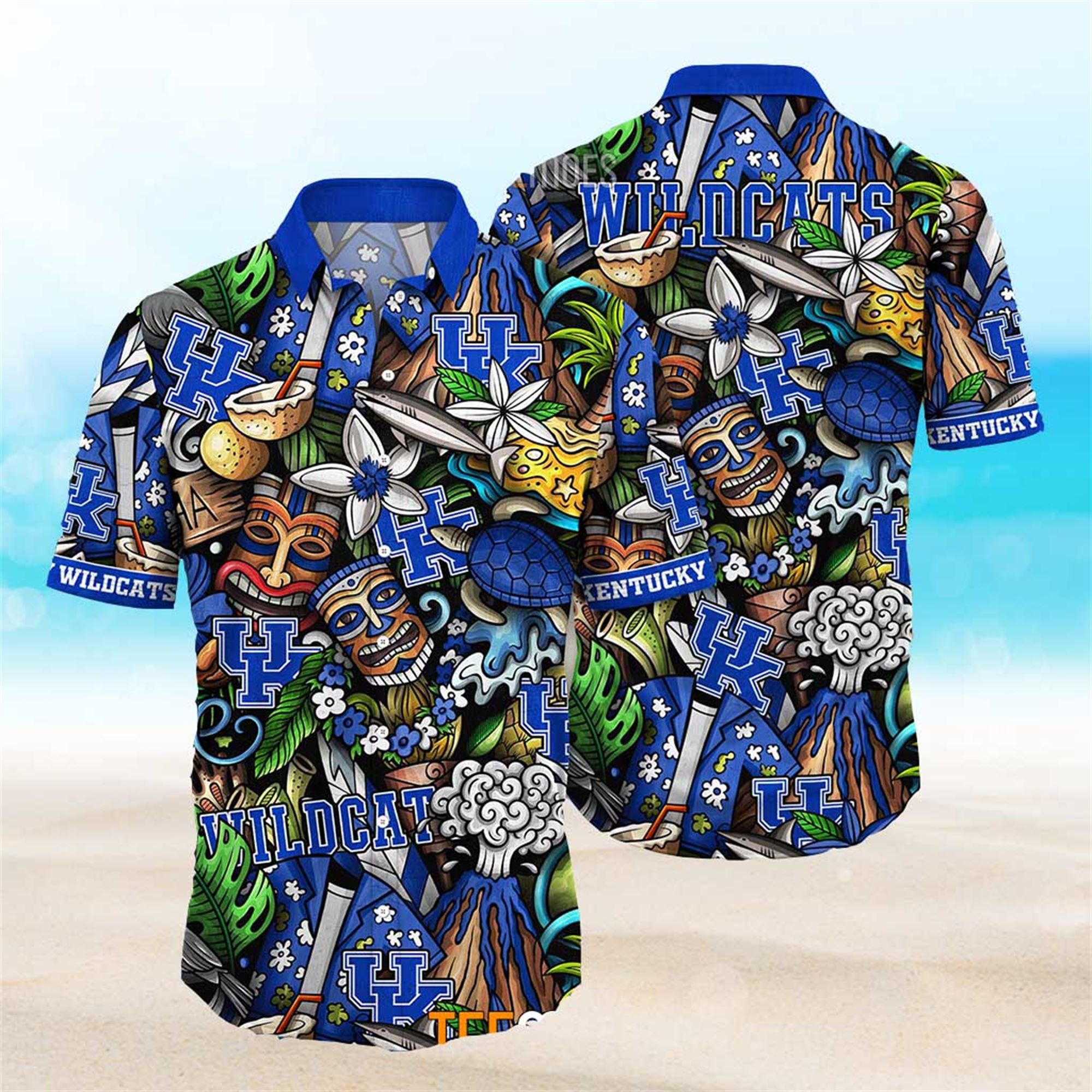 Kansas Jayhawks Ncaa Mens Floral Special Design Hawaiian Shirt