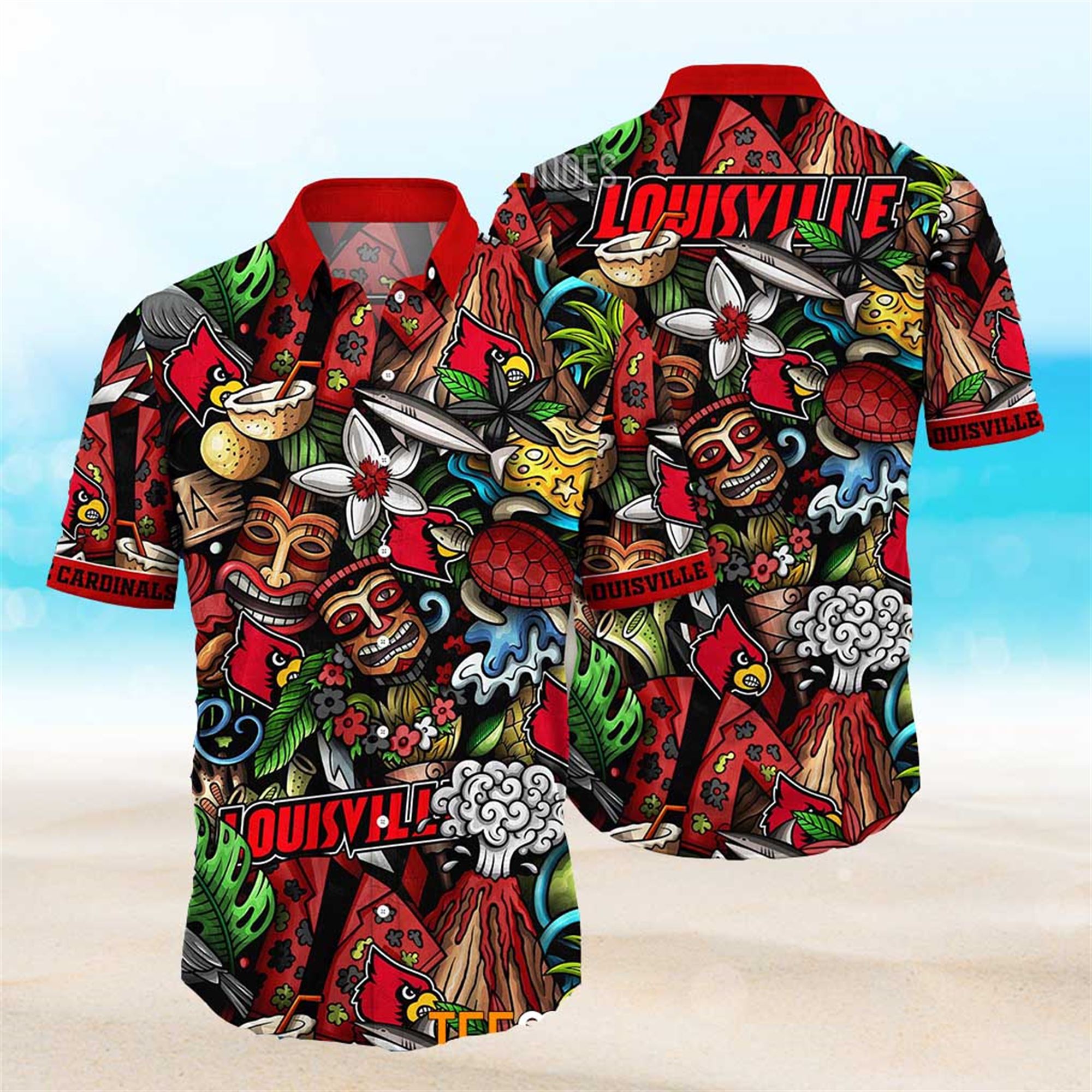 Louisville Cardinals Trending Hawaiian Shirt For Fans