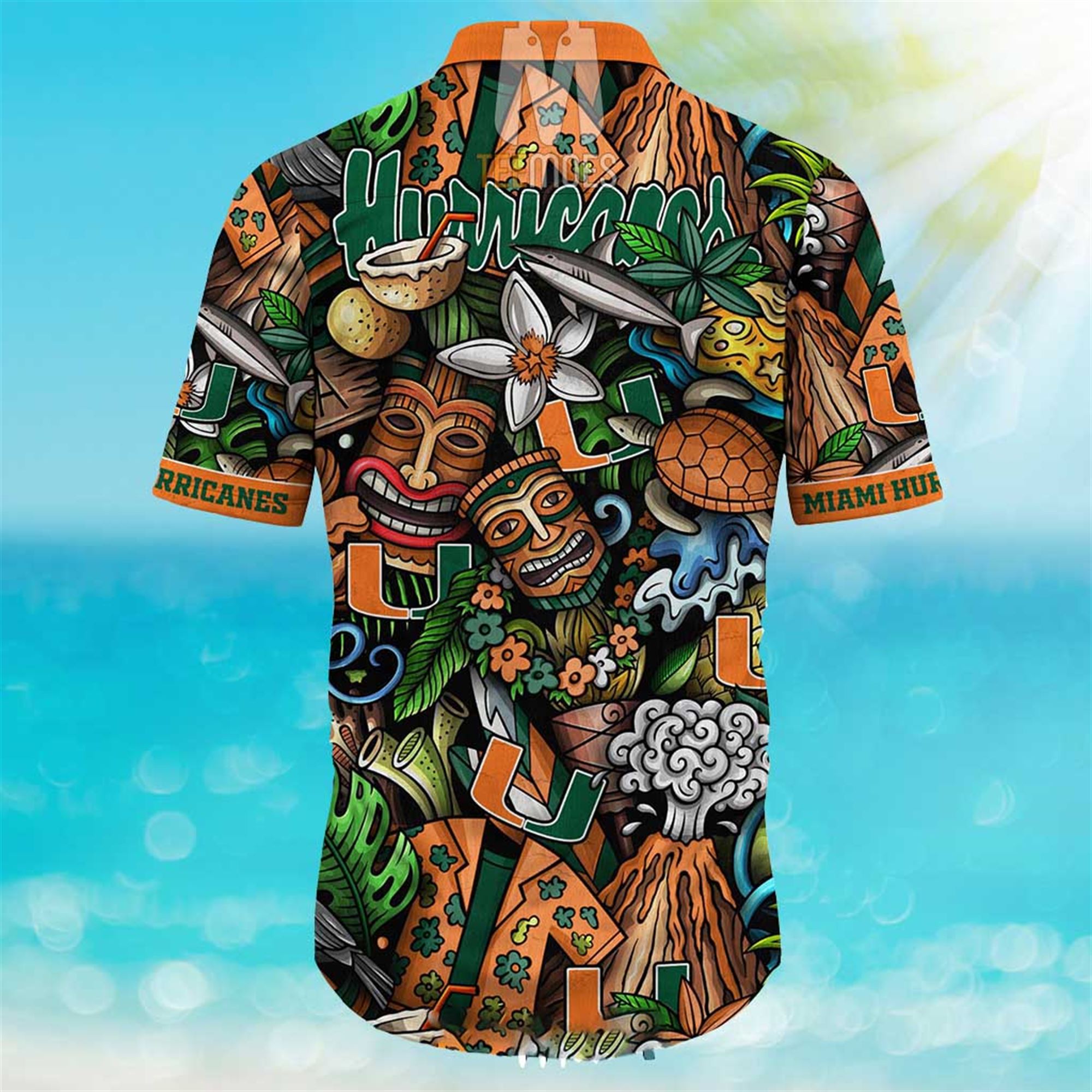 TRENDING] Miami Hurricanes Personalized Hawaiian Shirt