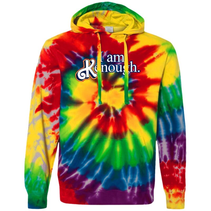 I Am Kenough Tie Dye Hoodie