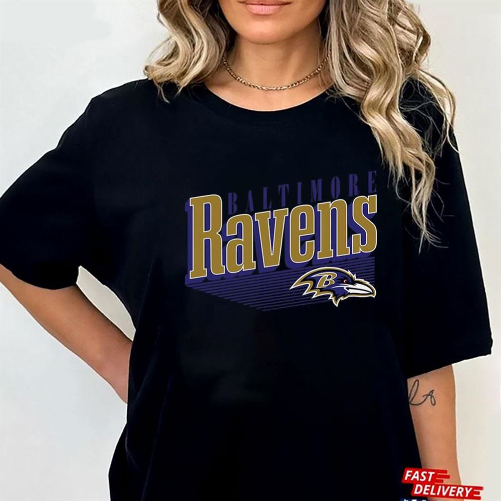Baltimore Ravens Lines Logo 2023 Shirt