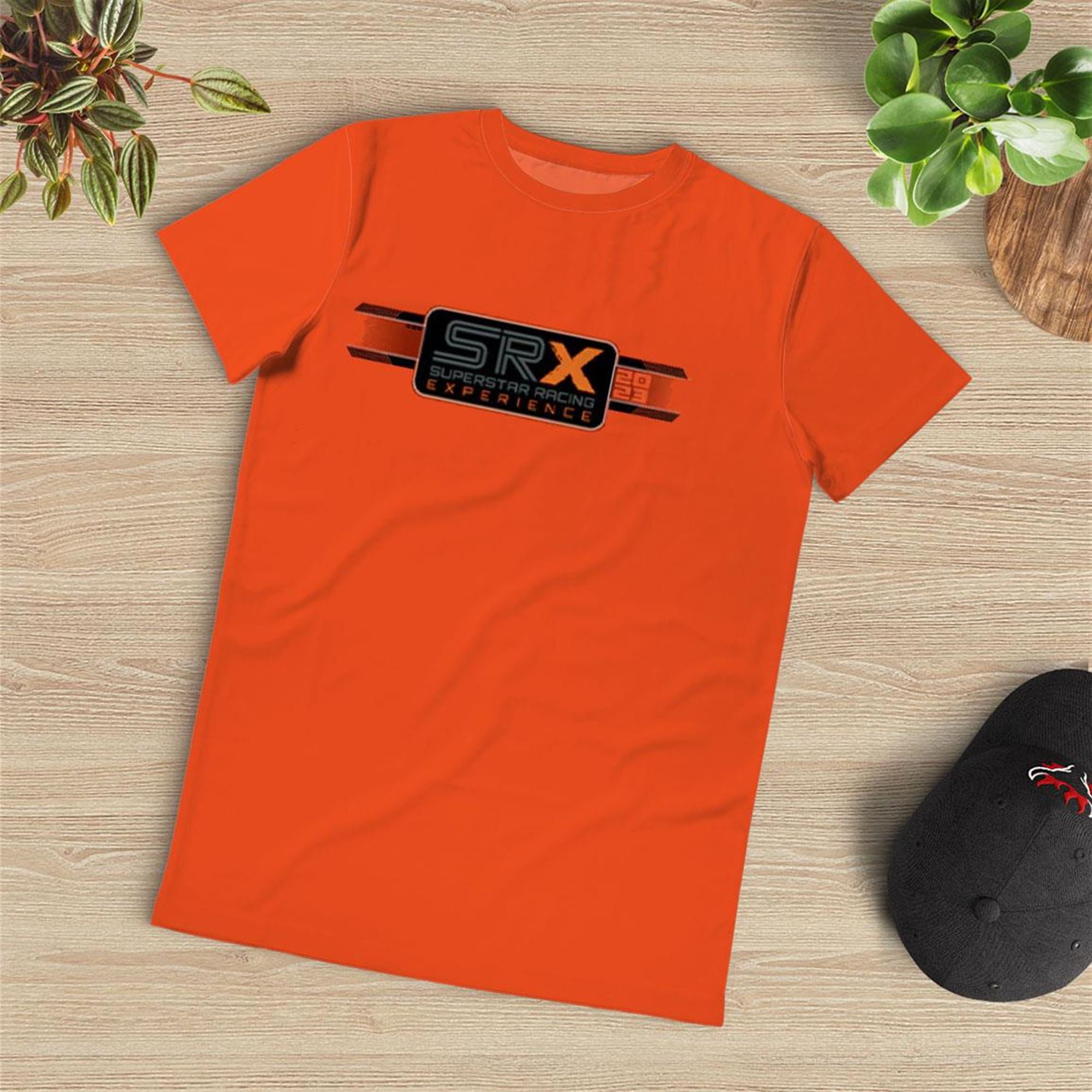 2023 Srx Car Orange Tee Srx Superstar Racing Experience Rancingshop Shirt