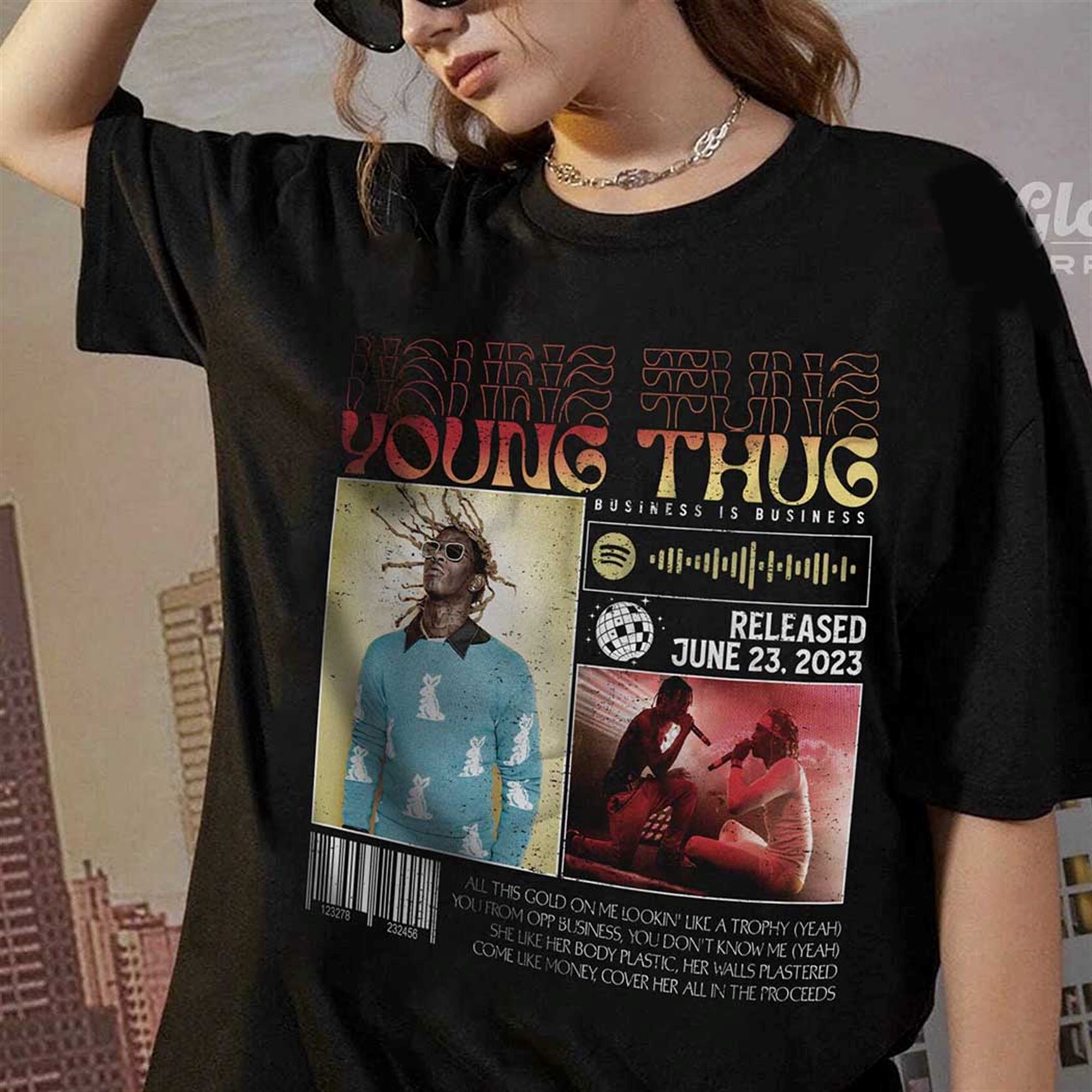 Young Thug Music Album Business Is Business Vintage Shirt