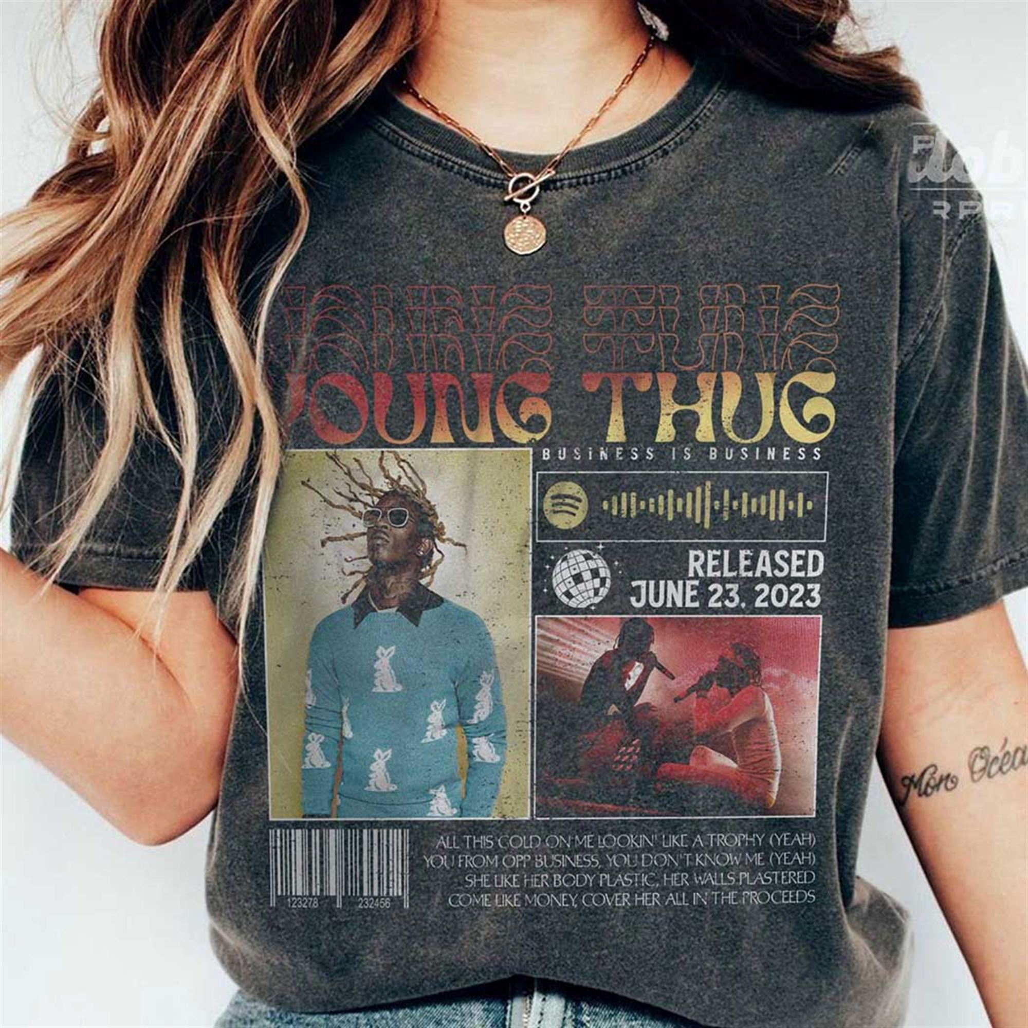 Young Thug Music Business Shirt Y2k 90s Vintage Album Cars Bring