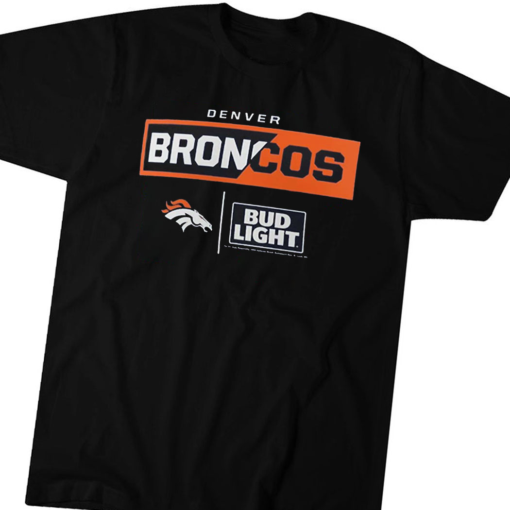 Bud Light Denver Broncos T-Shirt XL