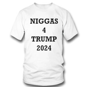 1 official niggas 4 trump 2024 tee shirt