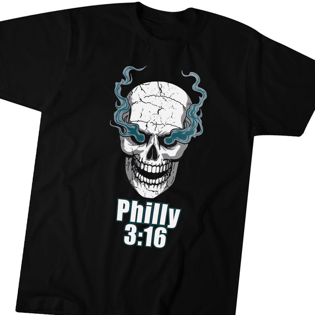 WWE Stone Cold Steve Austin 3:16 White Skull T-Shirt (4XL)