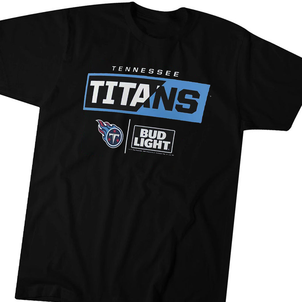 Tennessee Titans Nfl X Bud Light T-shirt