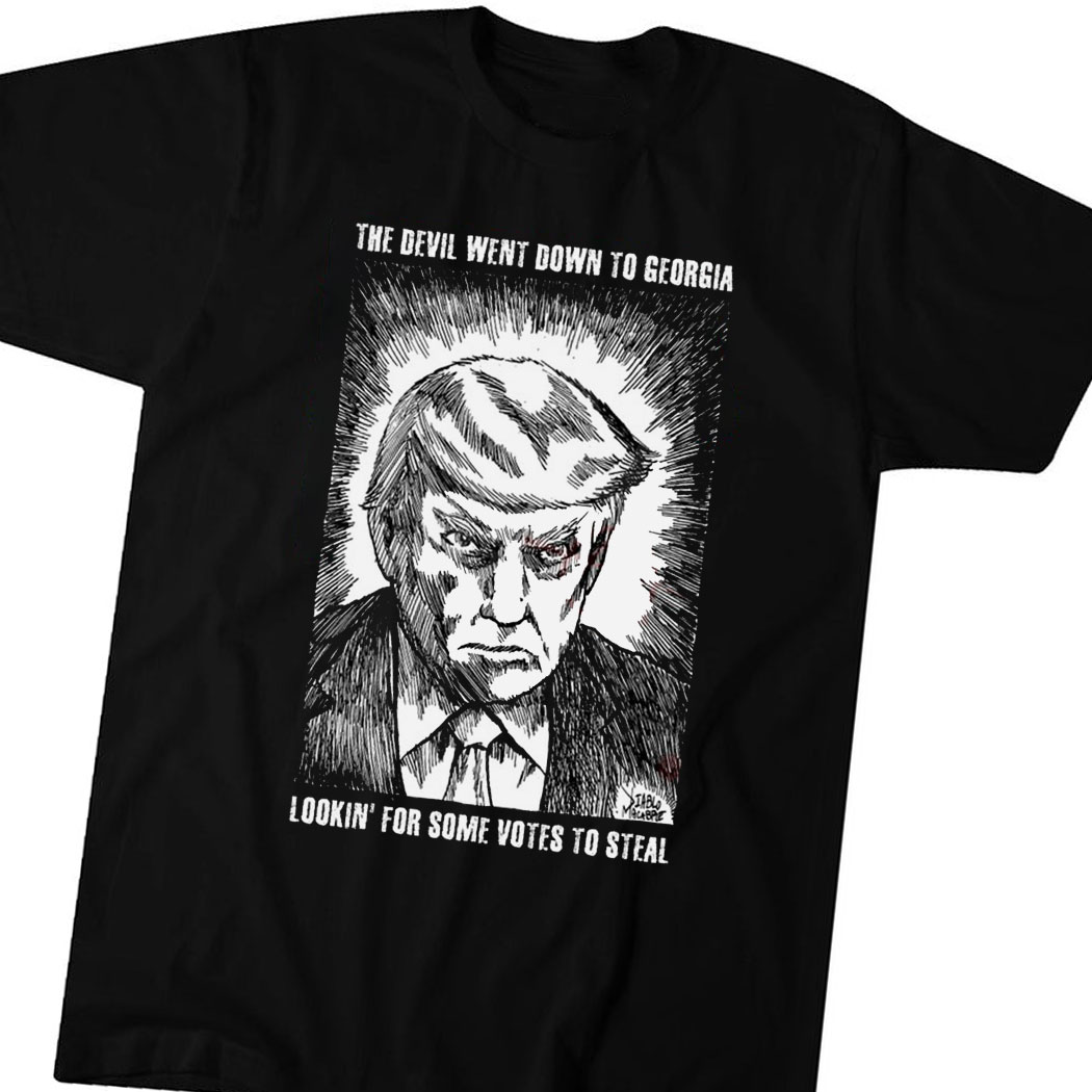 The Devil Went Down To Georgia Looking For Some Votes To Steal Shirt