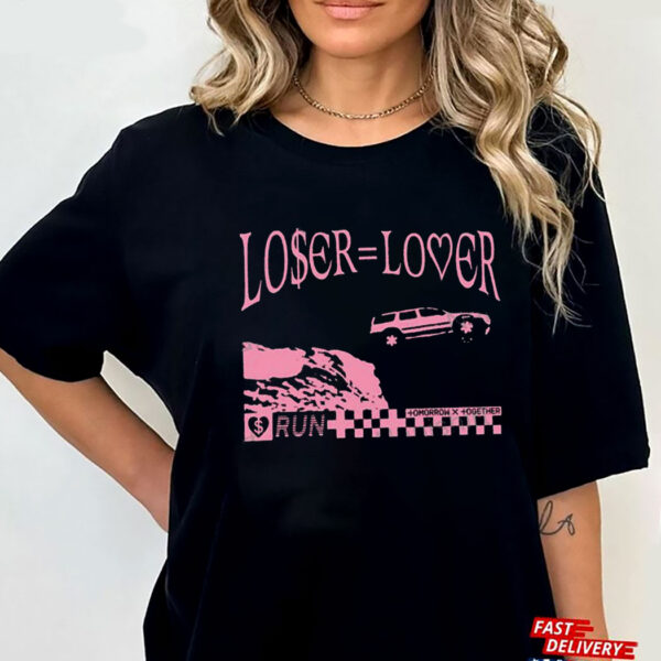 Tomorrow X Together Lollapalooza Loser = Lover Run Shirt