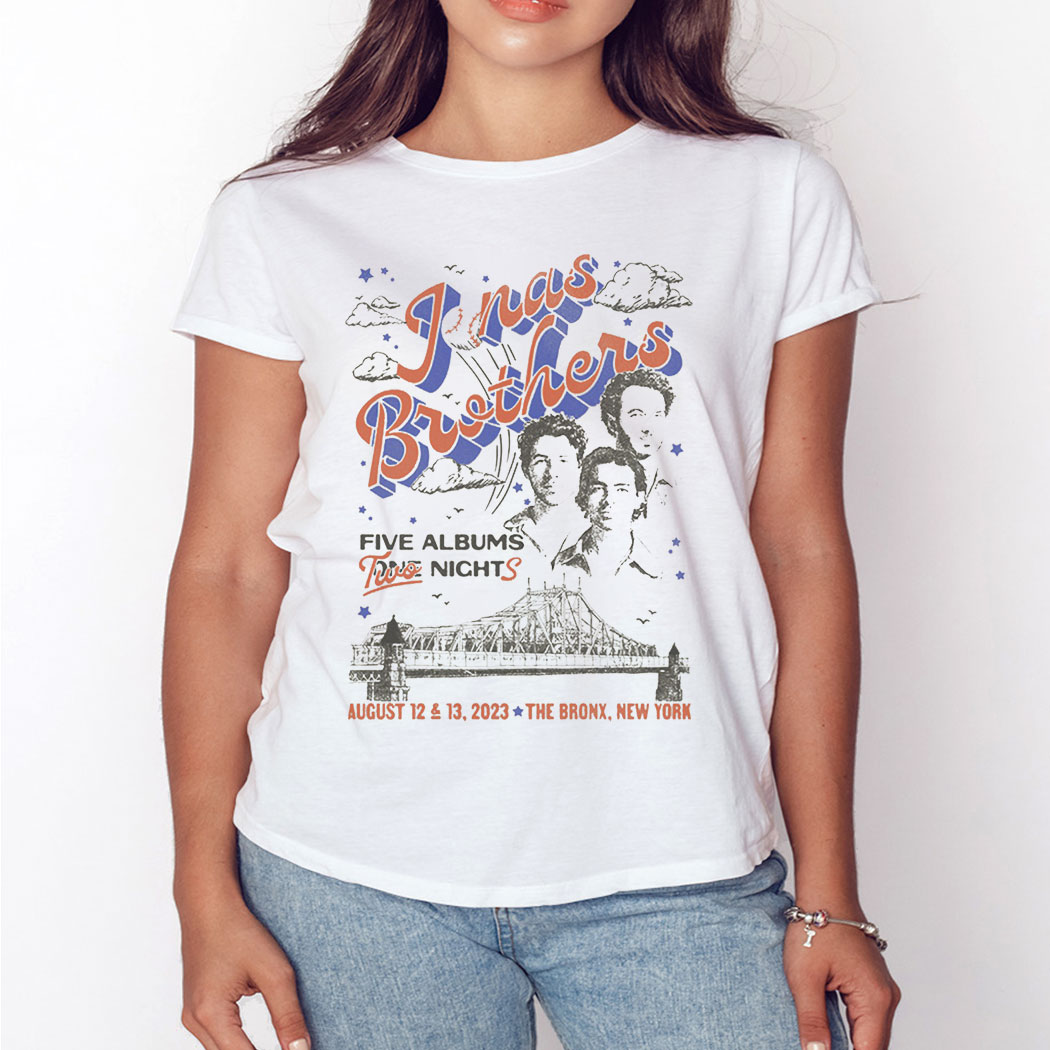 Jonas Brothers New York Stadium Tee Shirt