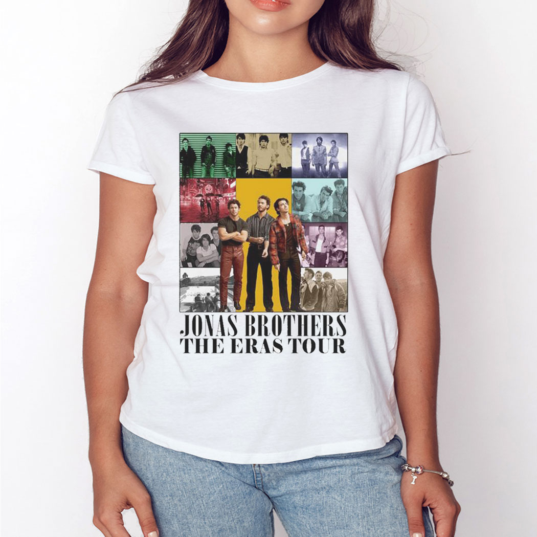 Jonas Brothers The Eras Tour The World Tour 2023 Shirt