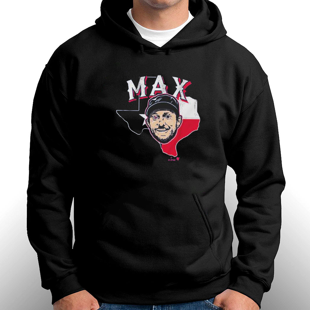  Max Scherzer Shirt (Cotton, Small, Heather Gray) - Max