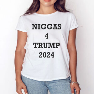 3 official niggas 4 trump 2024 tee shirt