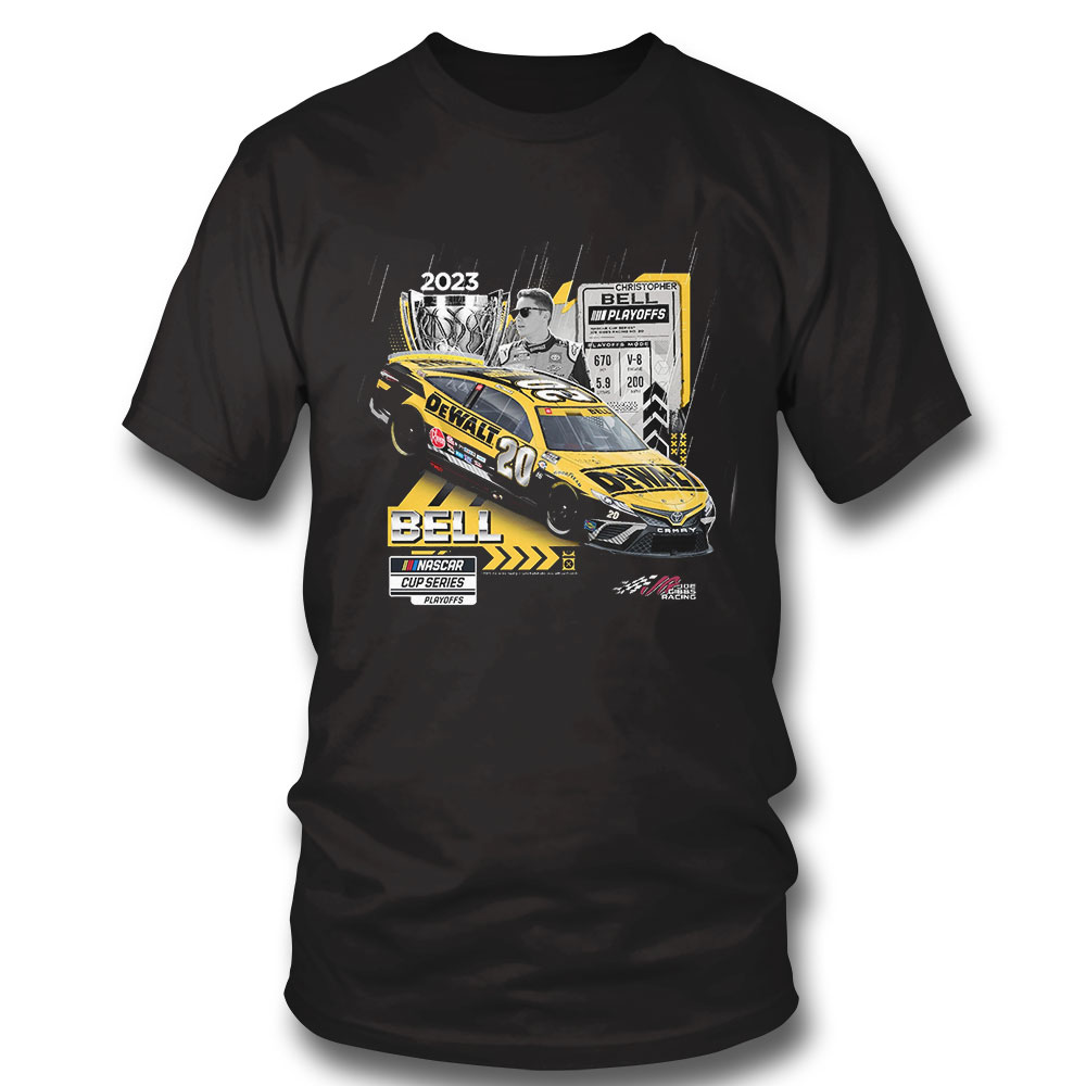 Christopher Bell Joe Gibbs Racing Team 2023 Nascar Cup Series Playoffs T-shirt