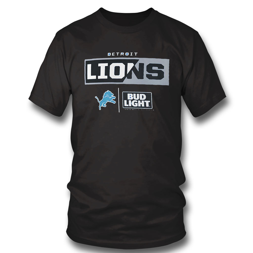 Detroit Lions Nfl X Bud Light T-shirt