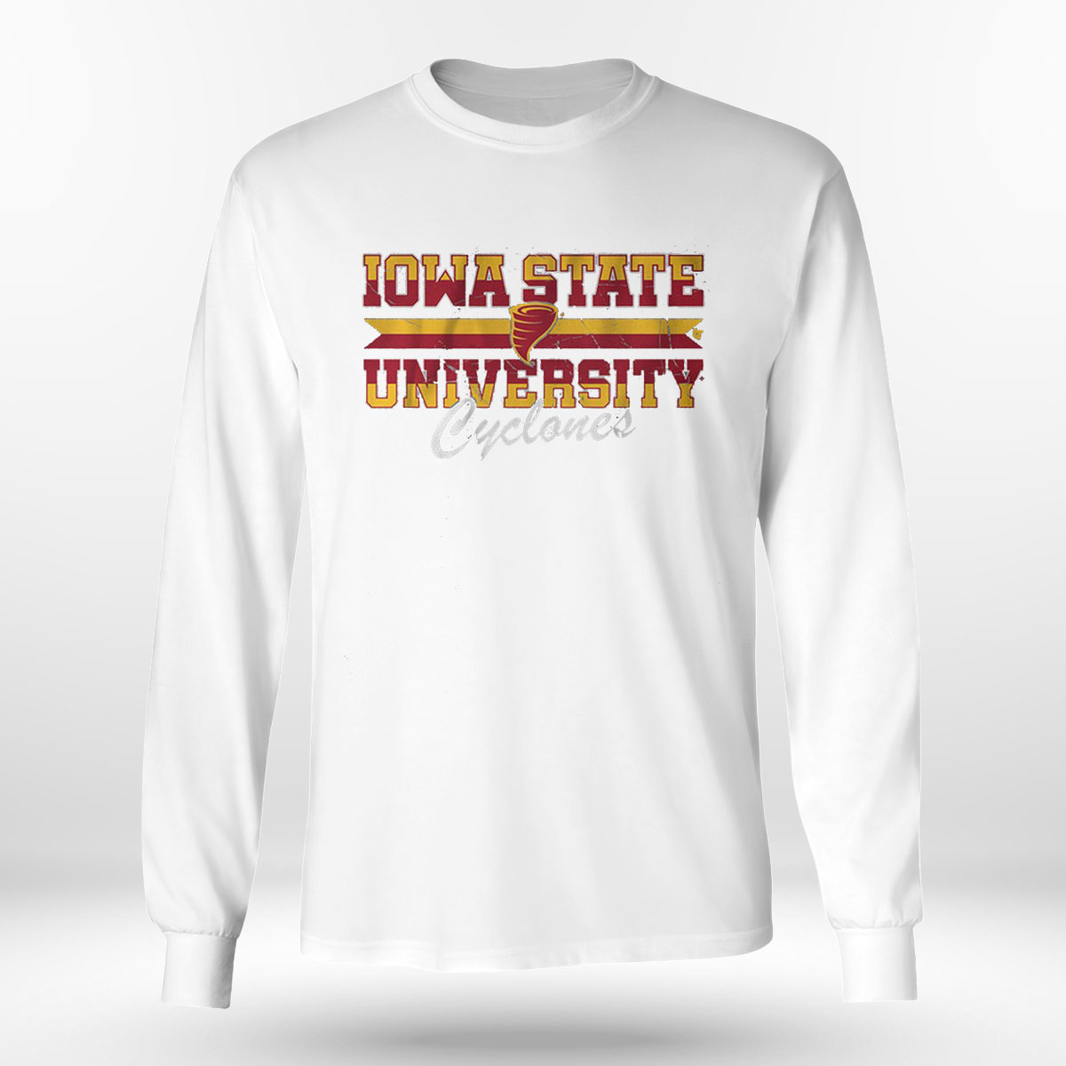 Men's White Iowa State Cyclones Hockey Jersey