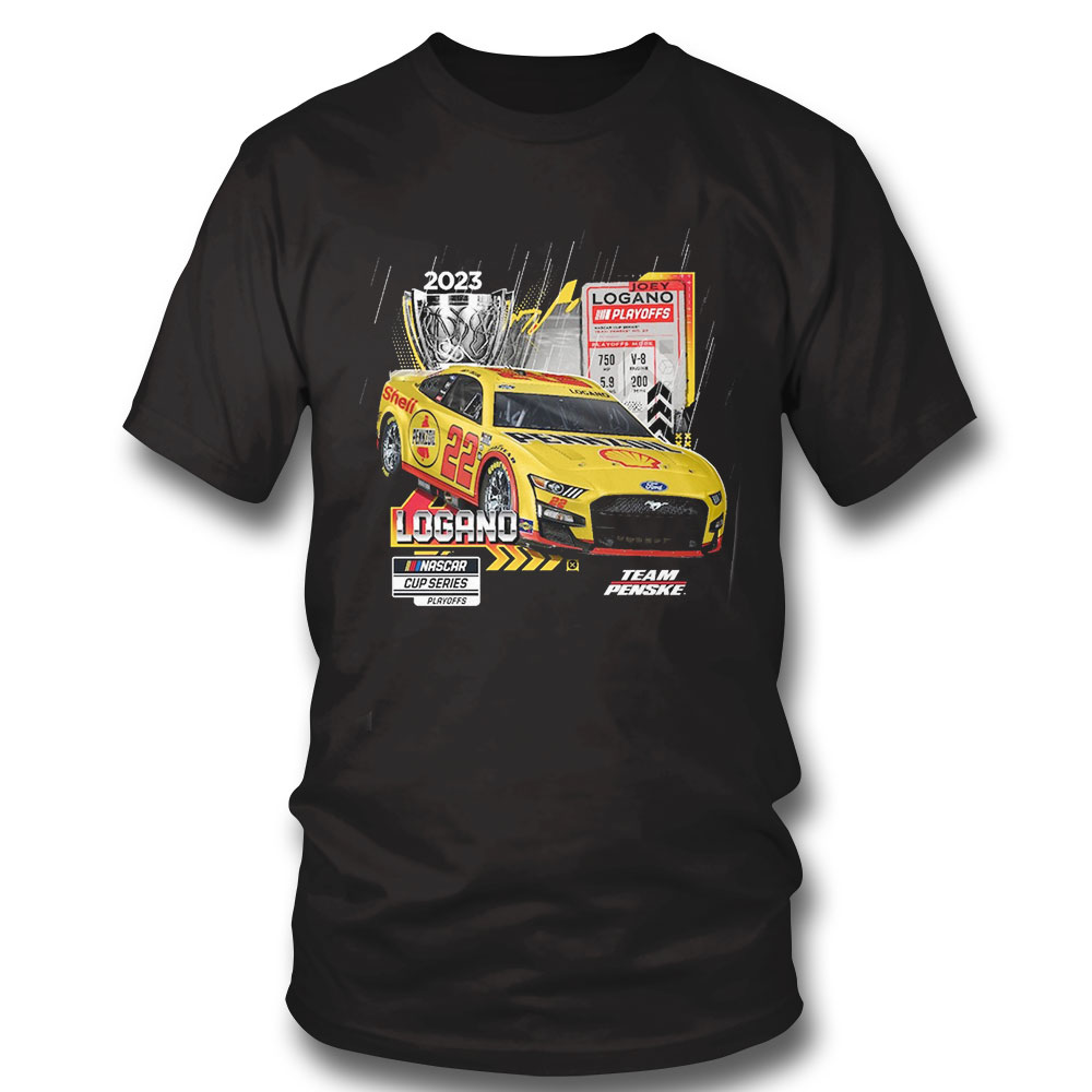 Joey Logano Team Penske 2023 Nascar Cup Series Playoffs T-shirts Collection