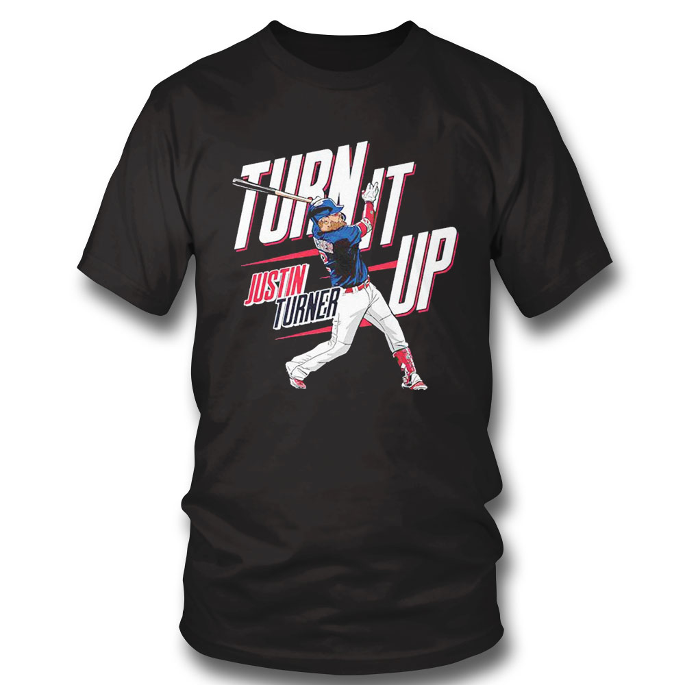 Justin Turner Turn It On Boston Baseball Shirt