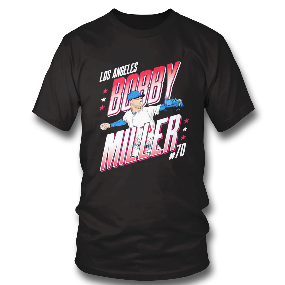 La Baseball Bobby Miller Name And Number Shirt