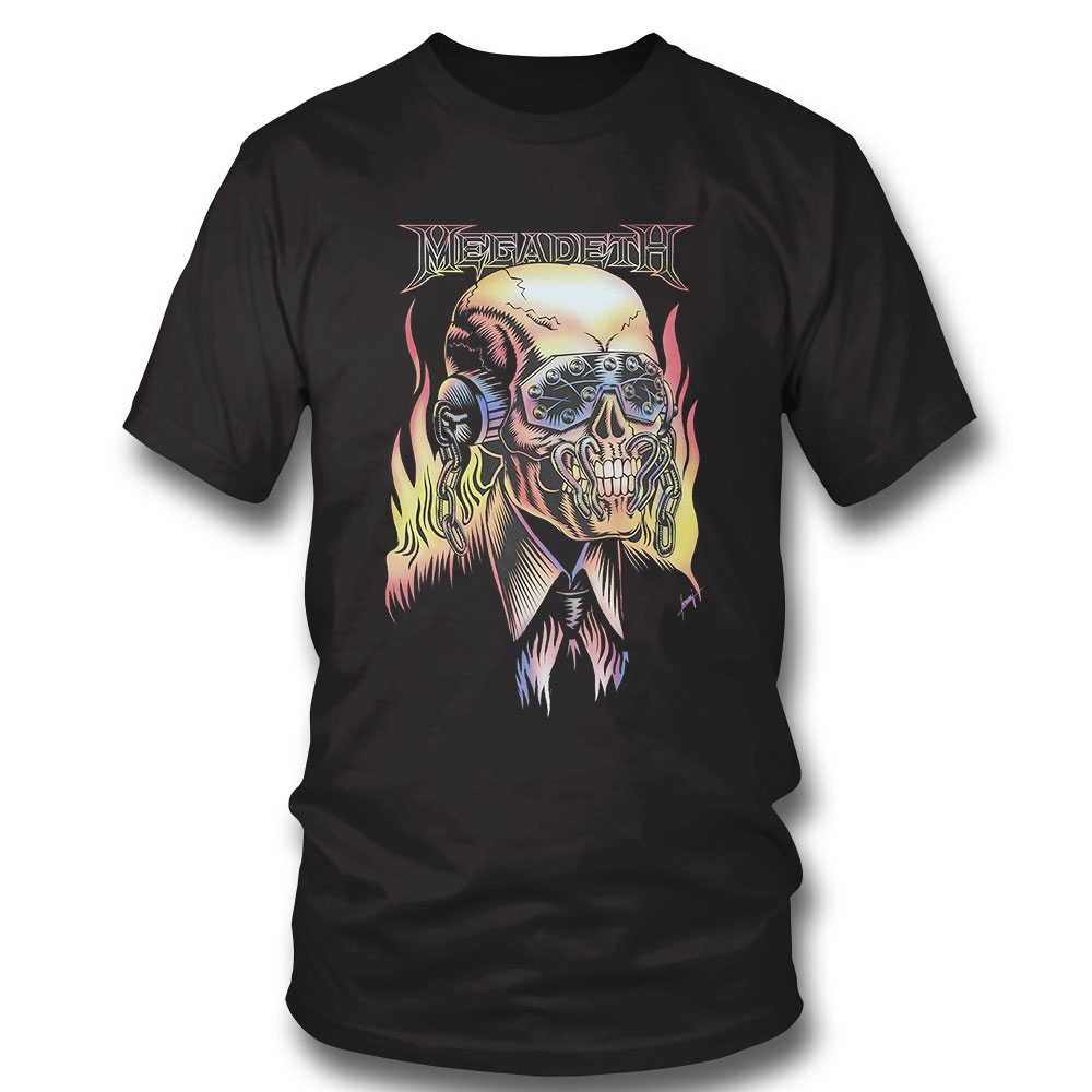 Megadeth Flaming Vic Shirt