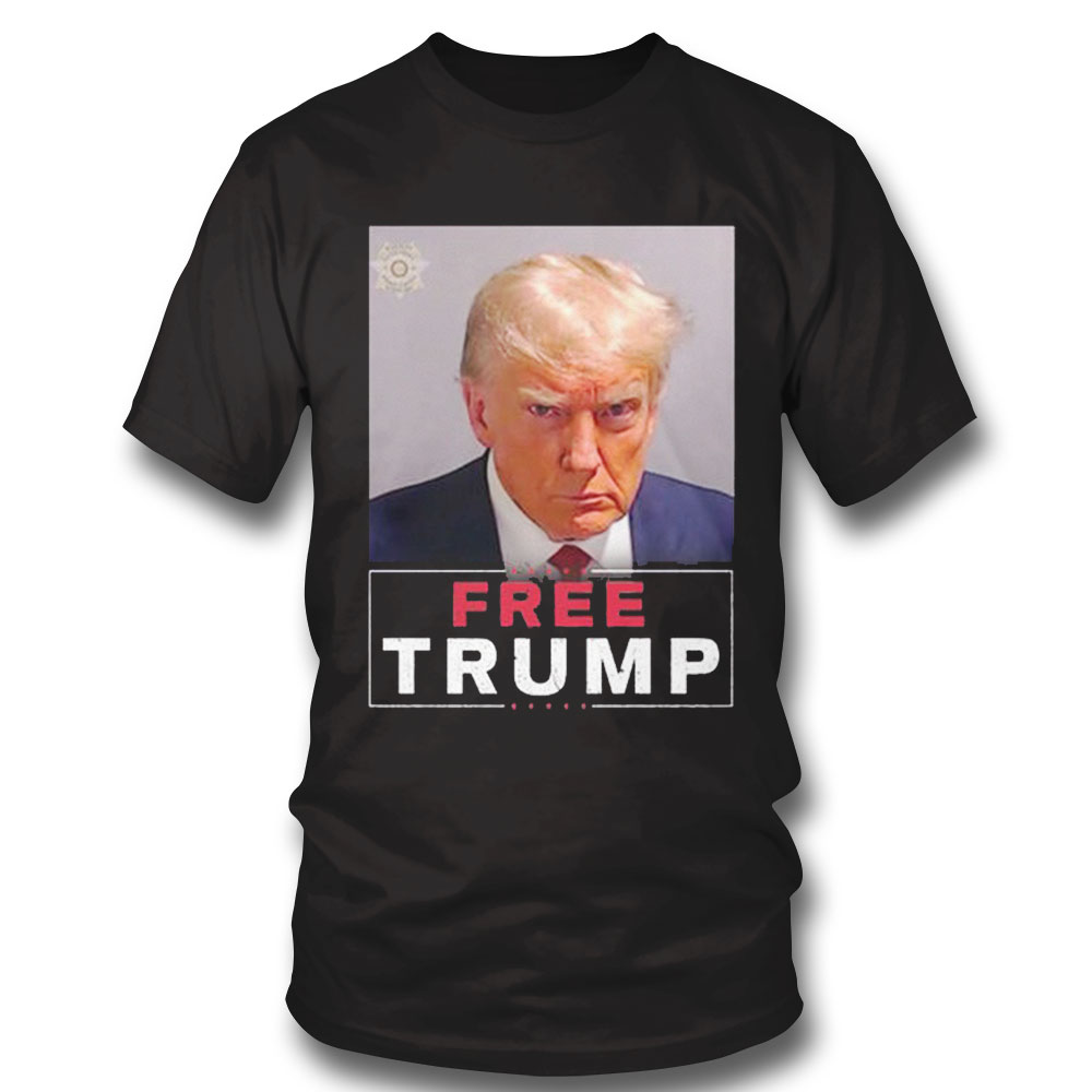 Official Donald Trump Mugshot Never Surrender Shirt