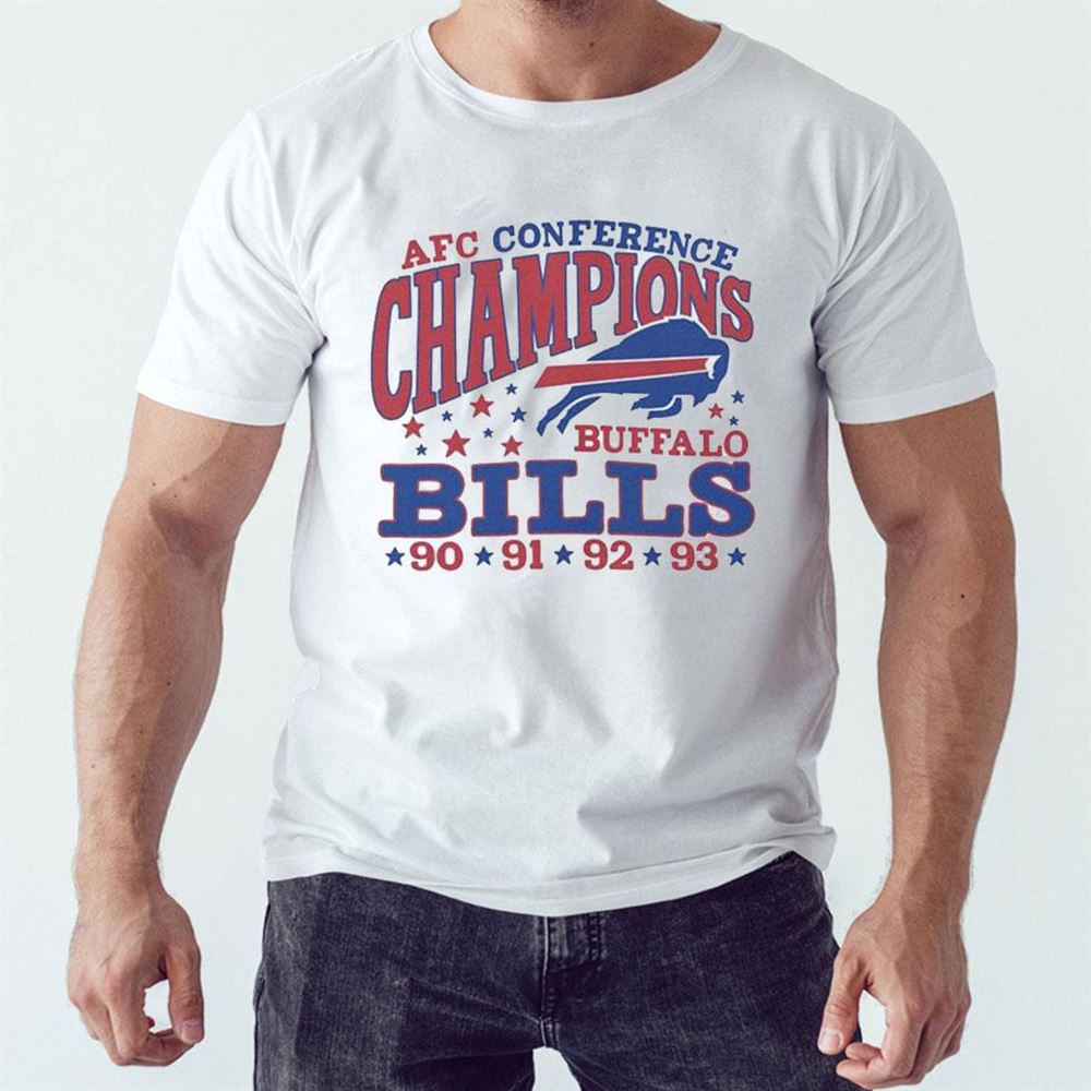 Afc Conference Champions Buffalo Bills 90 91 92 93 Shirt