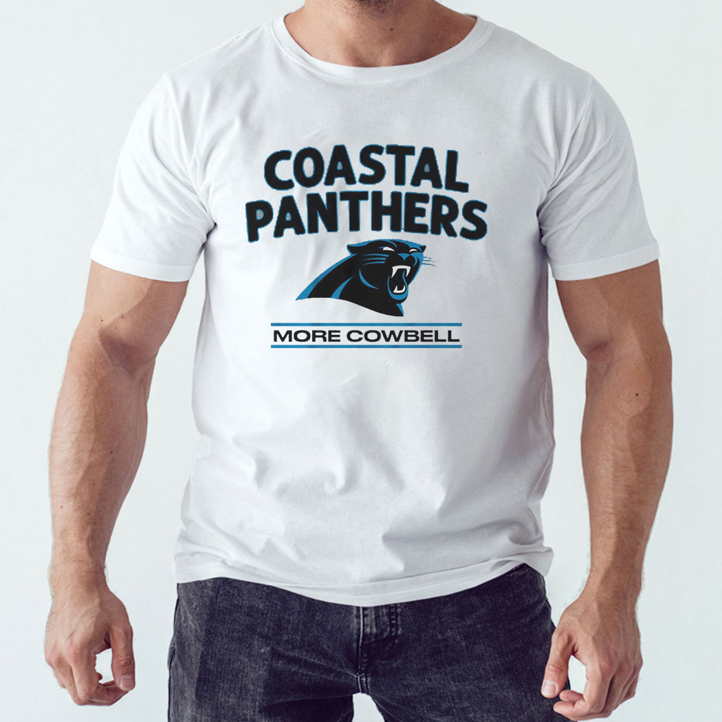 Coastal Panthers More Cowbell T-shirt