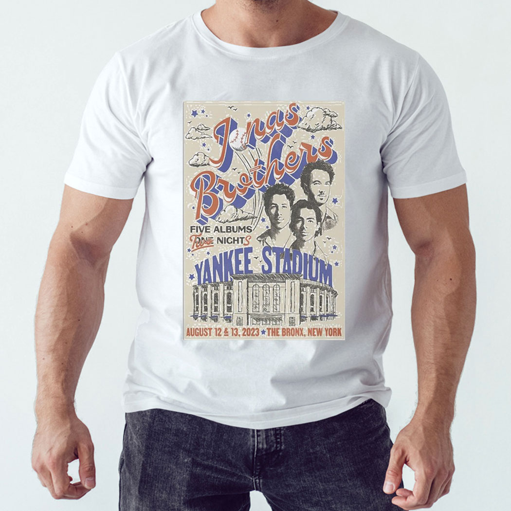 Jonas Brothers New York Stadium Tee Shirt
